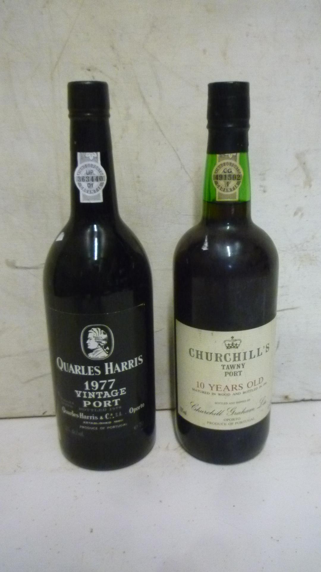 One bottle 1977 Quarles Harris Image