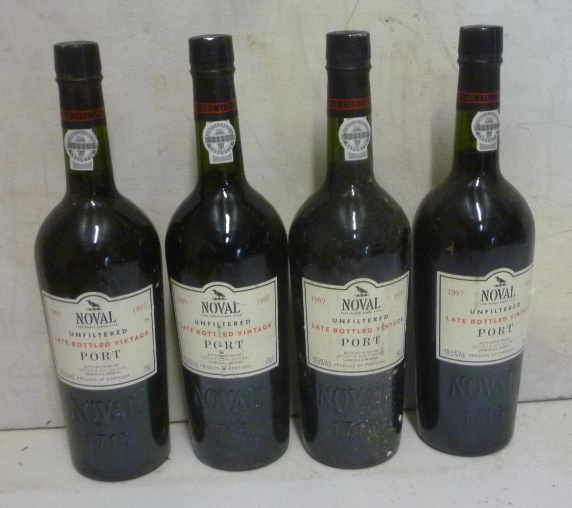 Four bottles 1997 LBV Quinta do Noval Image