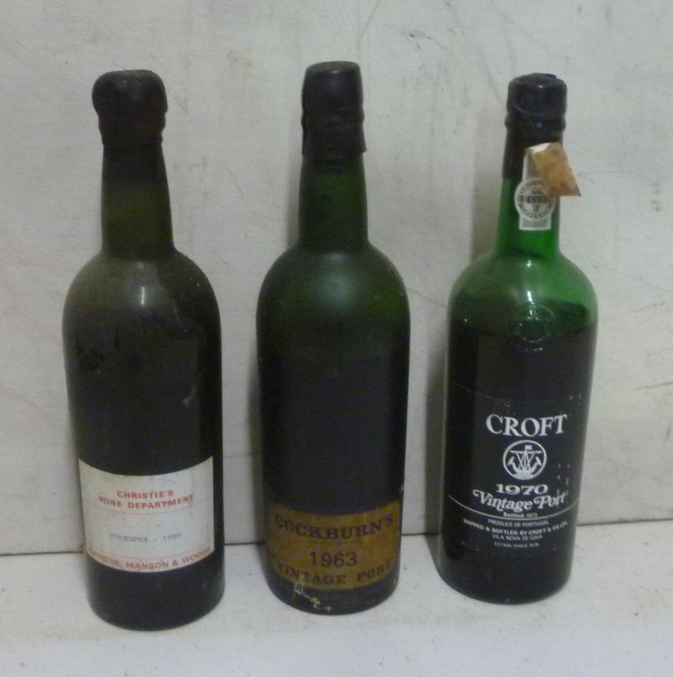 One bottle 1950 Cockburns Image