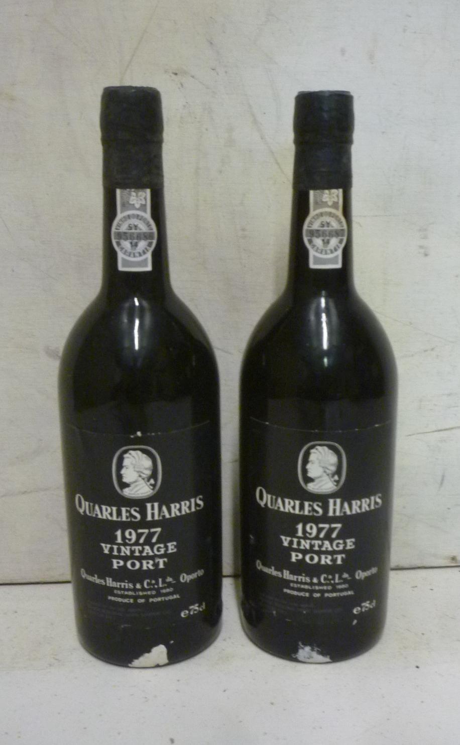 Two bottles 1977 Quarles Harris Image