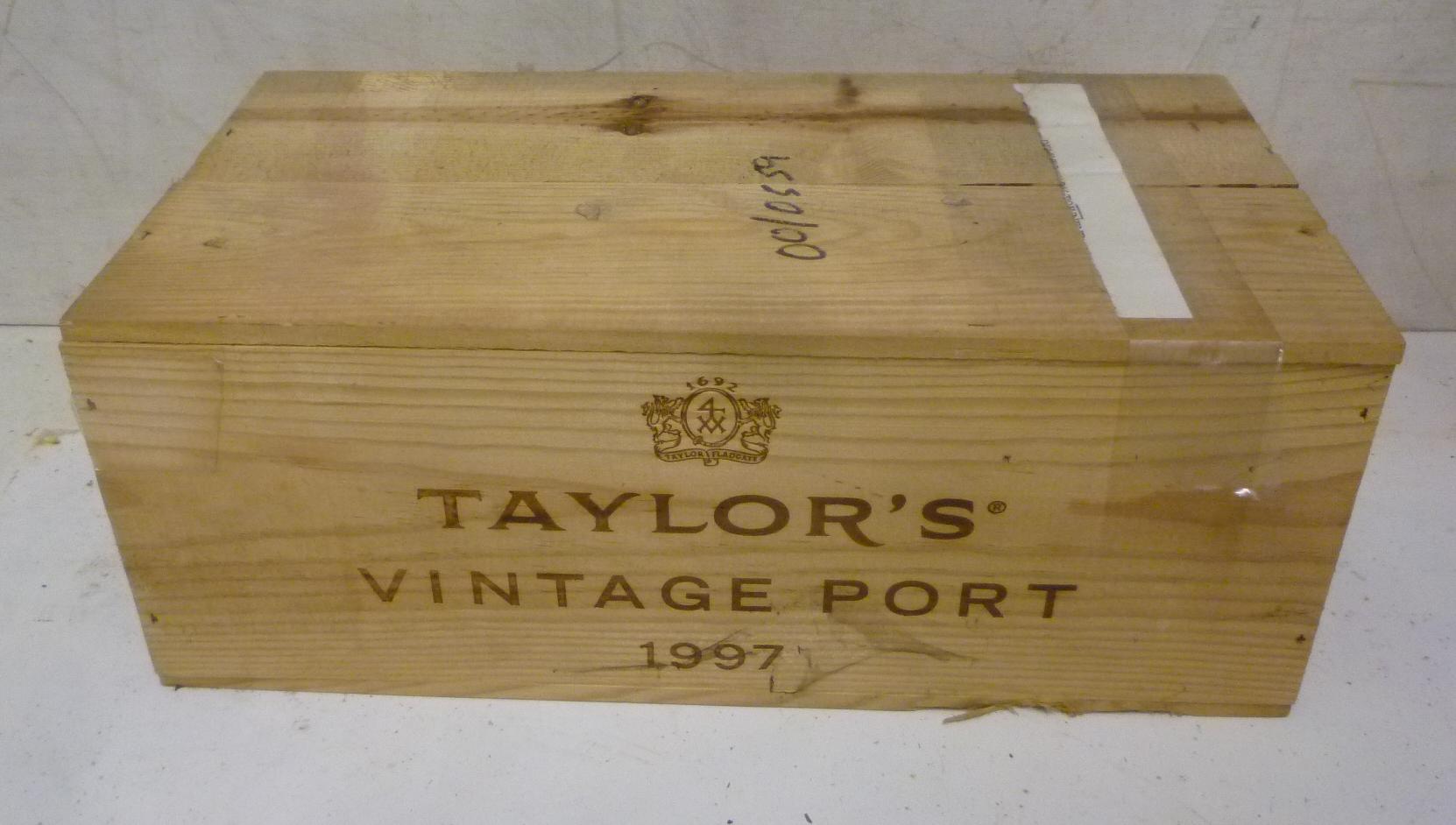 Six bottles 1997 Taylor's Image