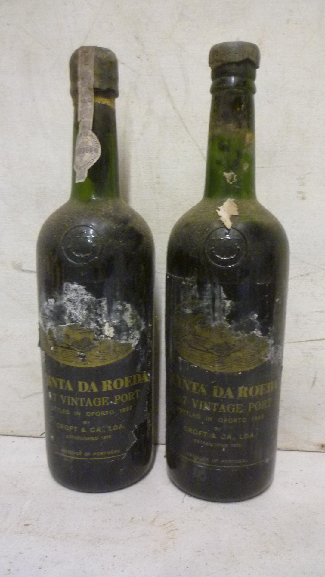 Two bottles 1967 Croft Quinta da Roeda Image