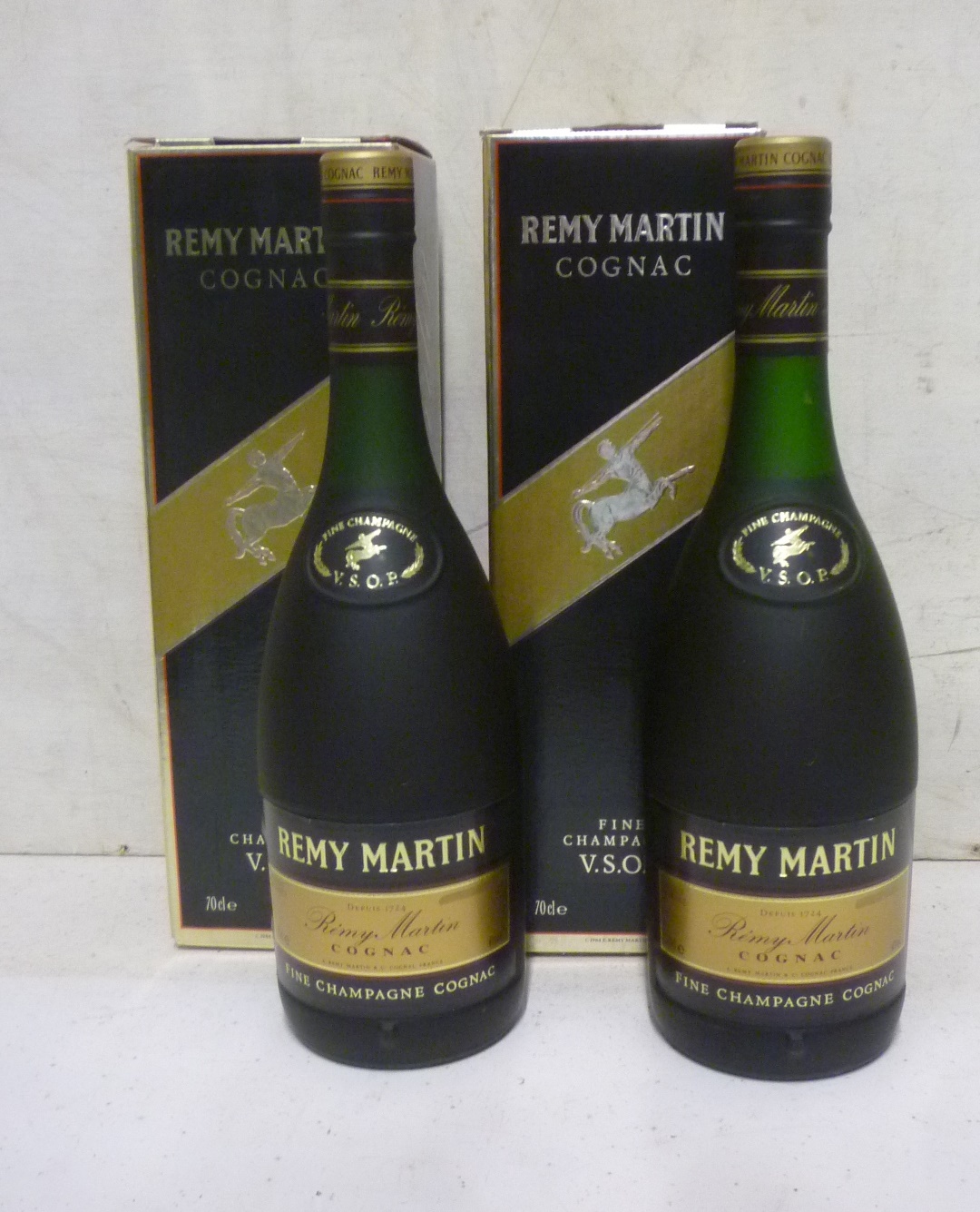 Two bottles Remy Martin VSOP Cognac Image