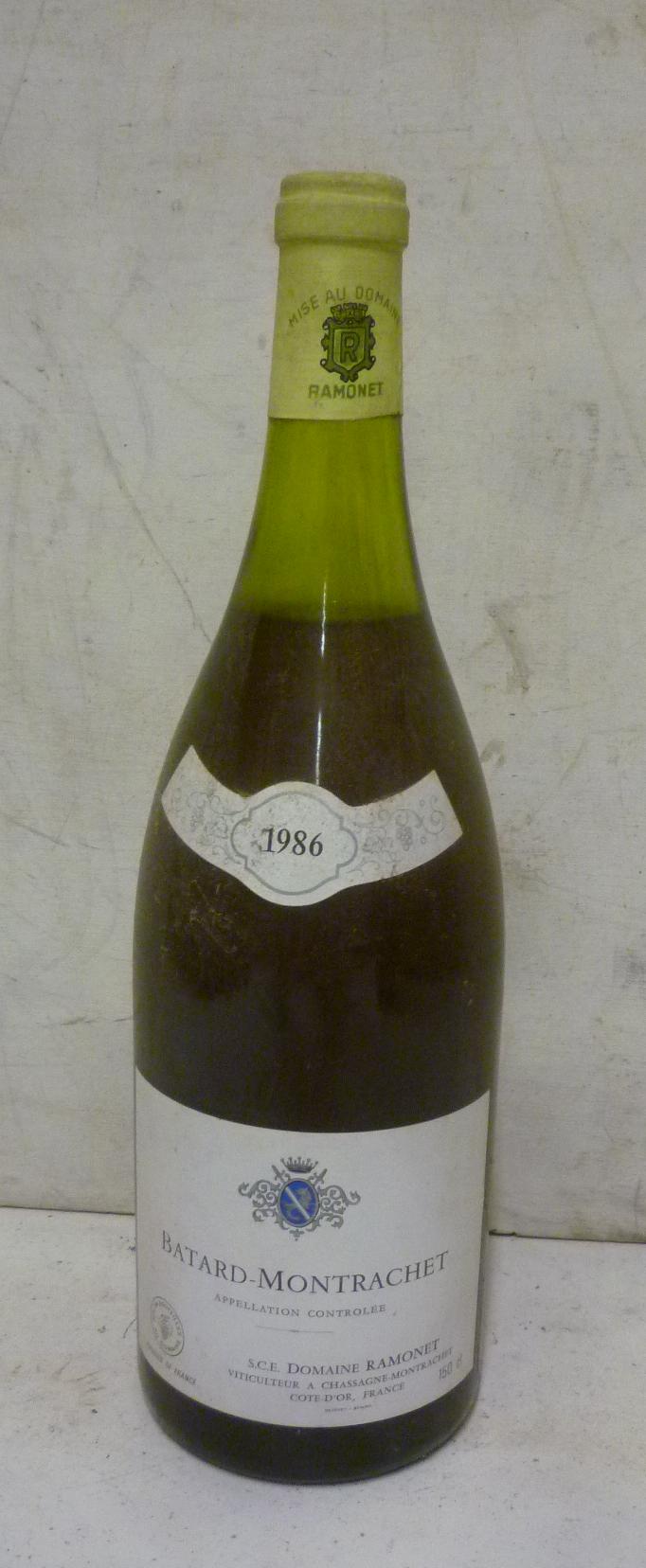 One magnum 1986 Batard Montrachet Ramonet Image