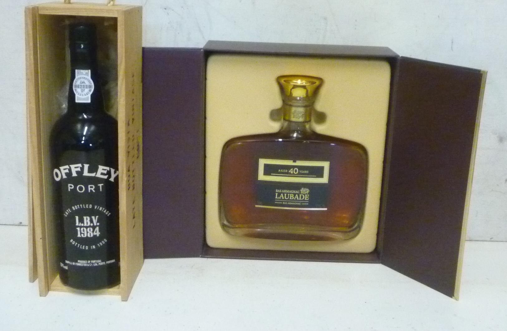 One bottle Laubade Bas Armagnac 40 years old Image
