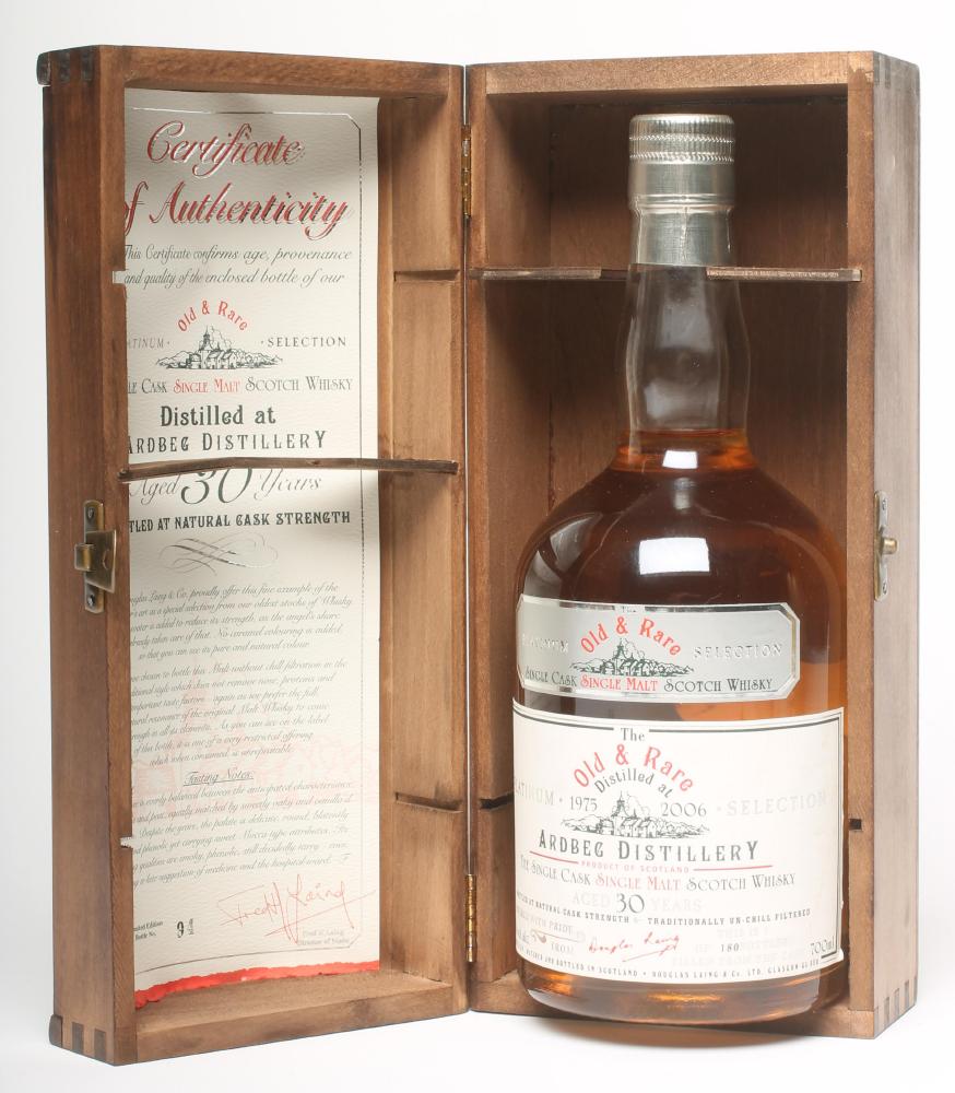 One bottle 1975 Ardbeg Old & Rare Single Malt Image