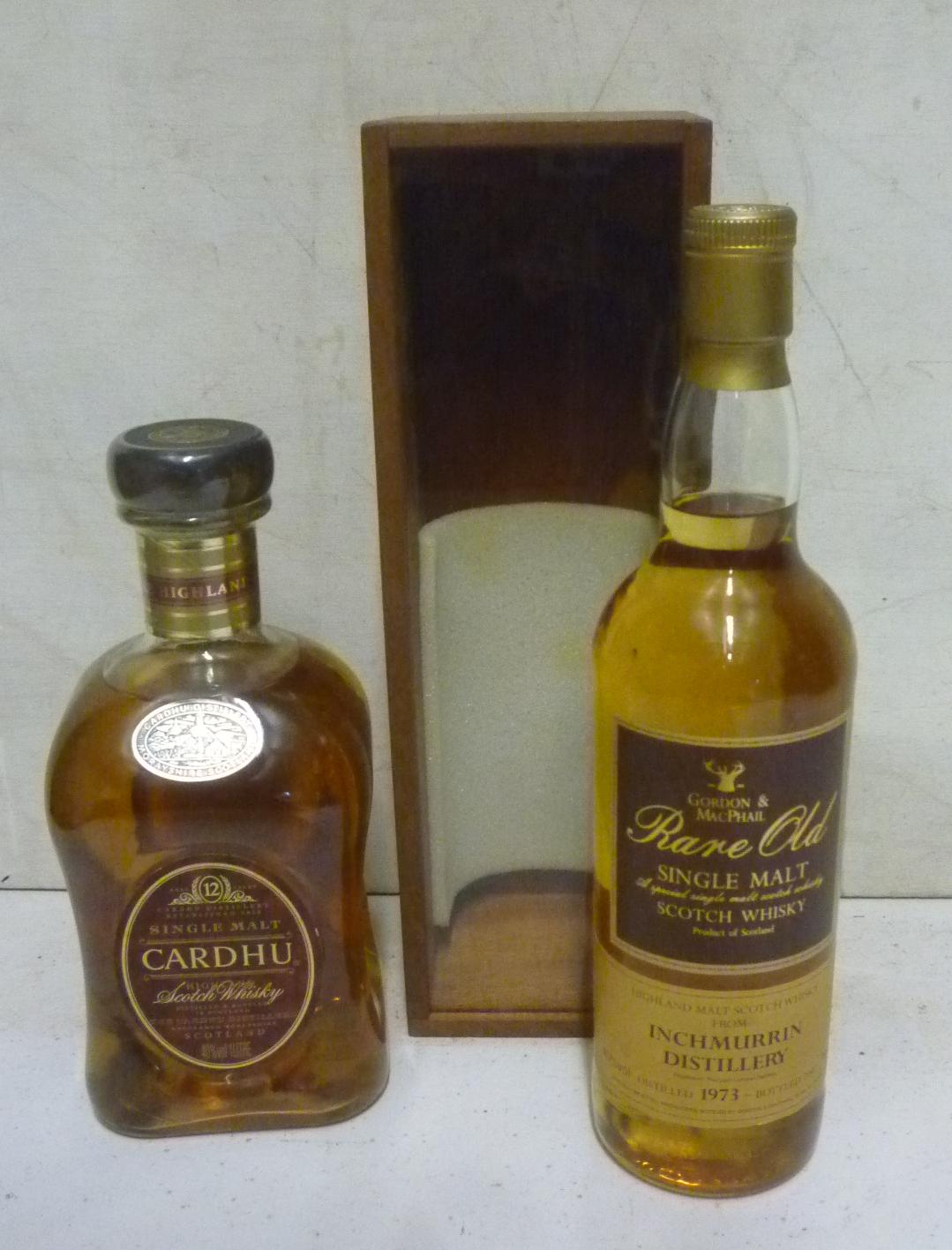 One bottle 1973 Gordon & MacPhail Inchmorrin Single Malt Image