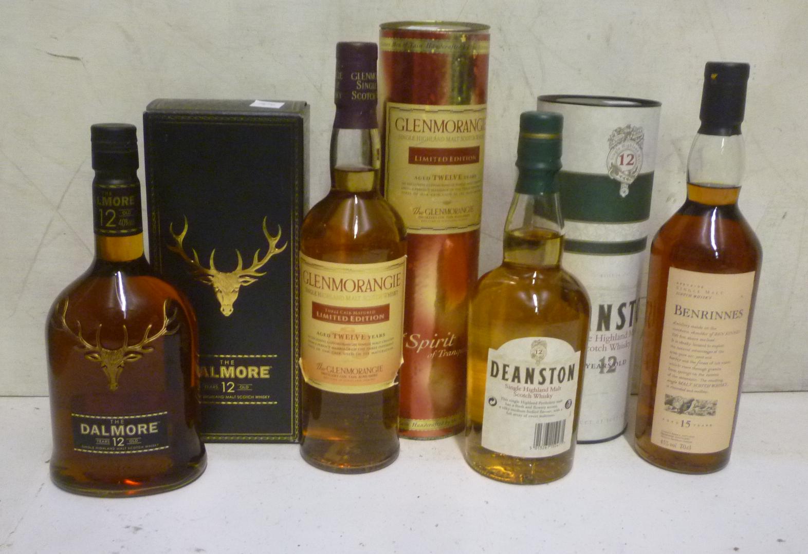 One bottle The Dalmore 12 year old Highland Single Malt Image