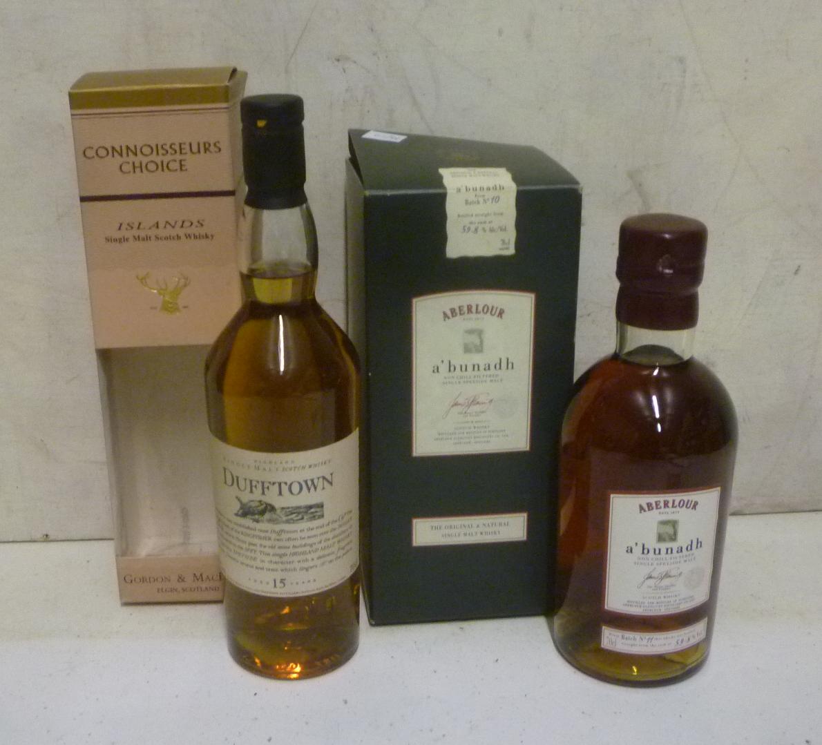 One bottle Dufftown 15 year old Islands Single Malt Image