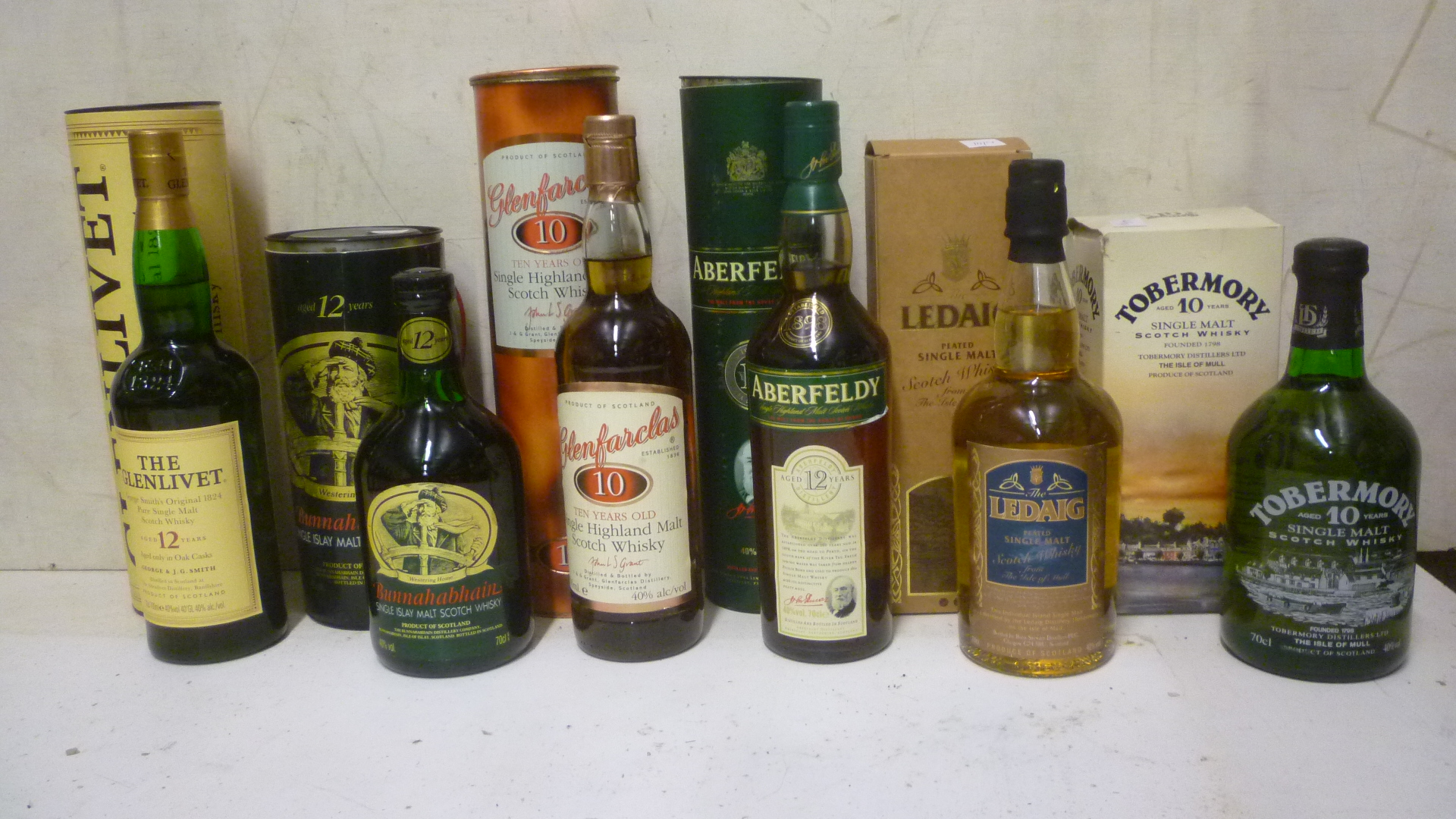 One bottle Bunnahabhain 12 year old Islay Single Malt Image