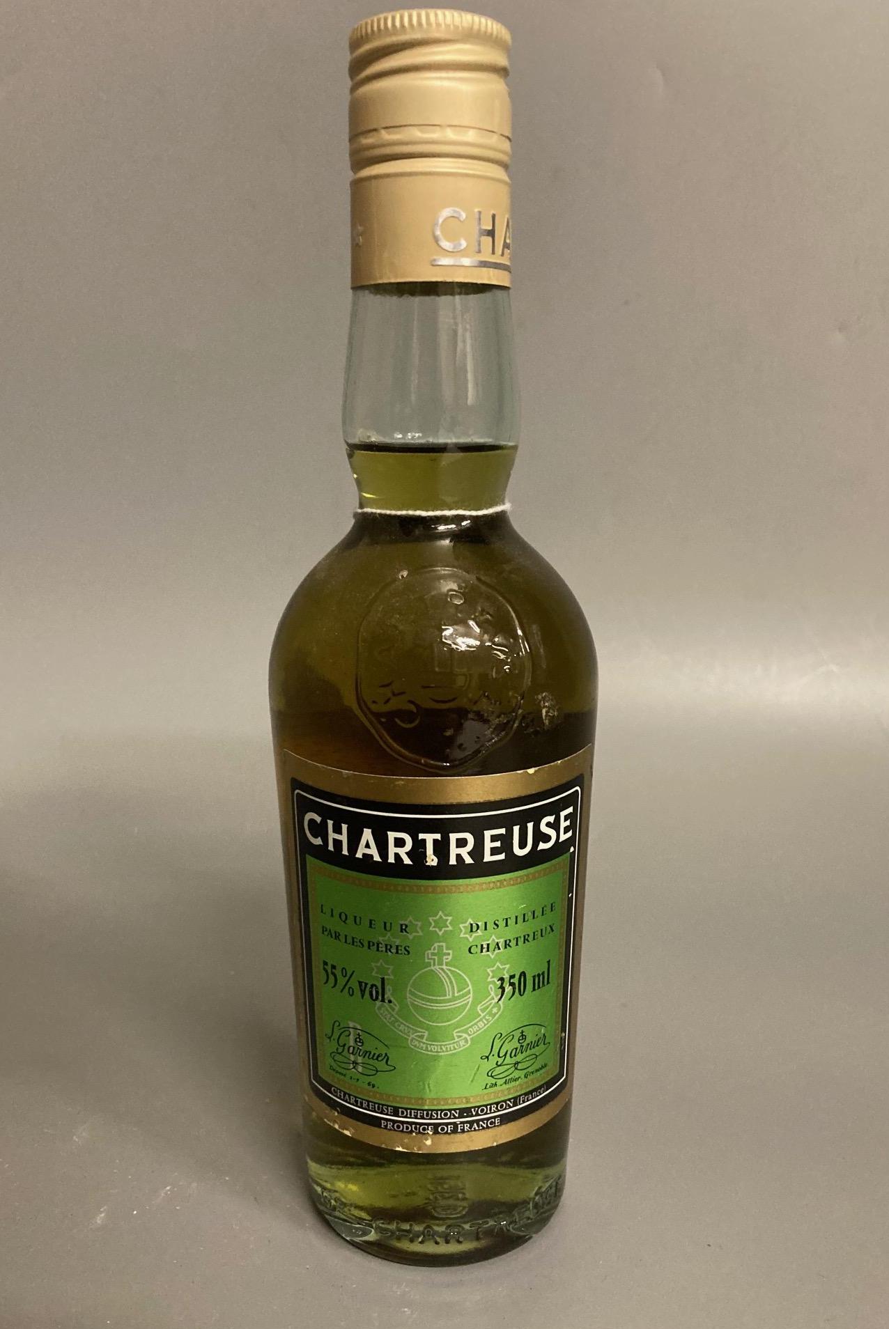 1 half bottle Green Chartreuse, L. Garnier, 55% vol. (Est. plus 24% premium inc. VAT) Image