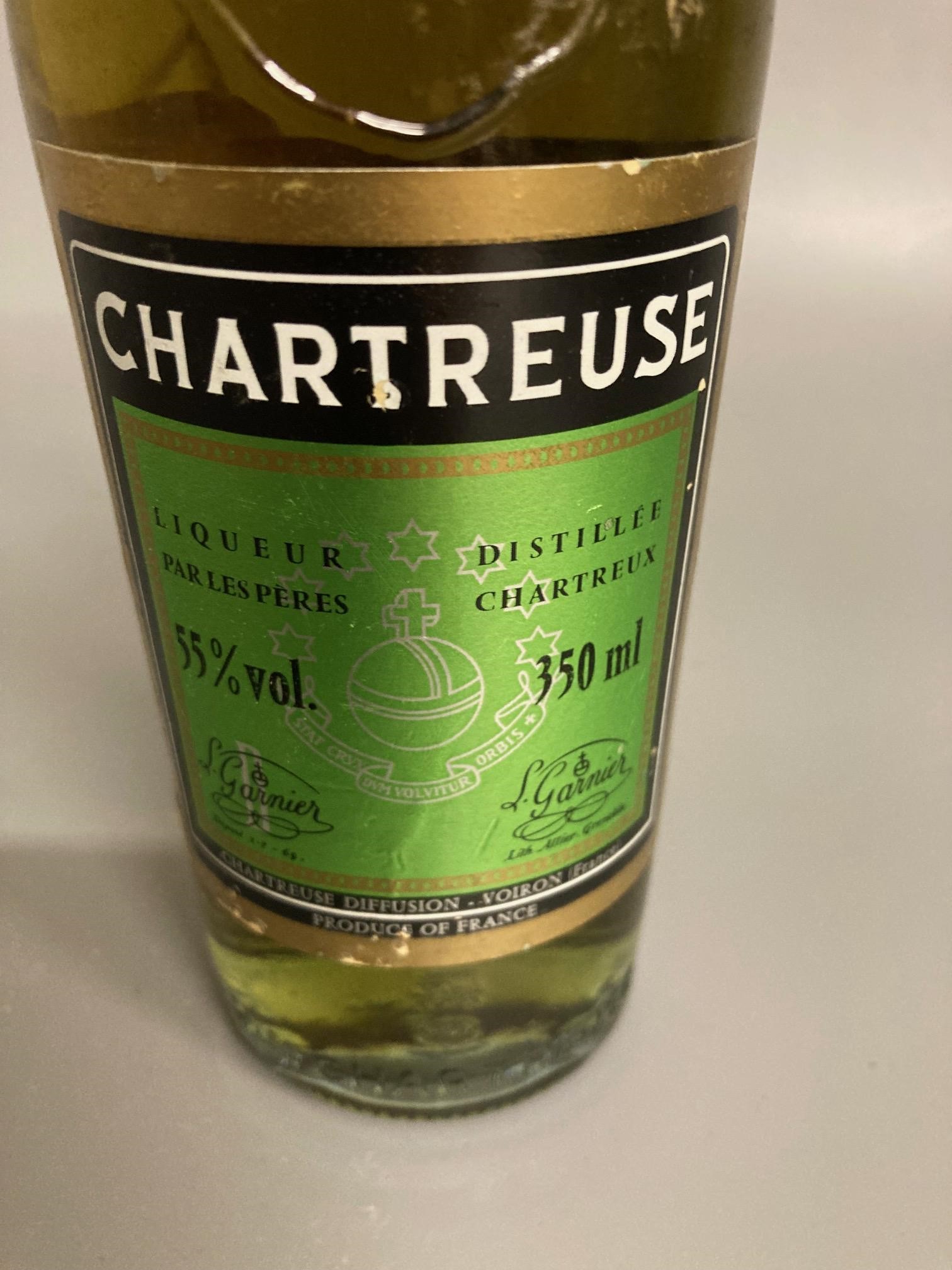 1 half bottle Green Chartreuse, L. Garnier, 55% vol. (Est. plus 24% premium inc. VAT) Image