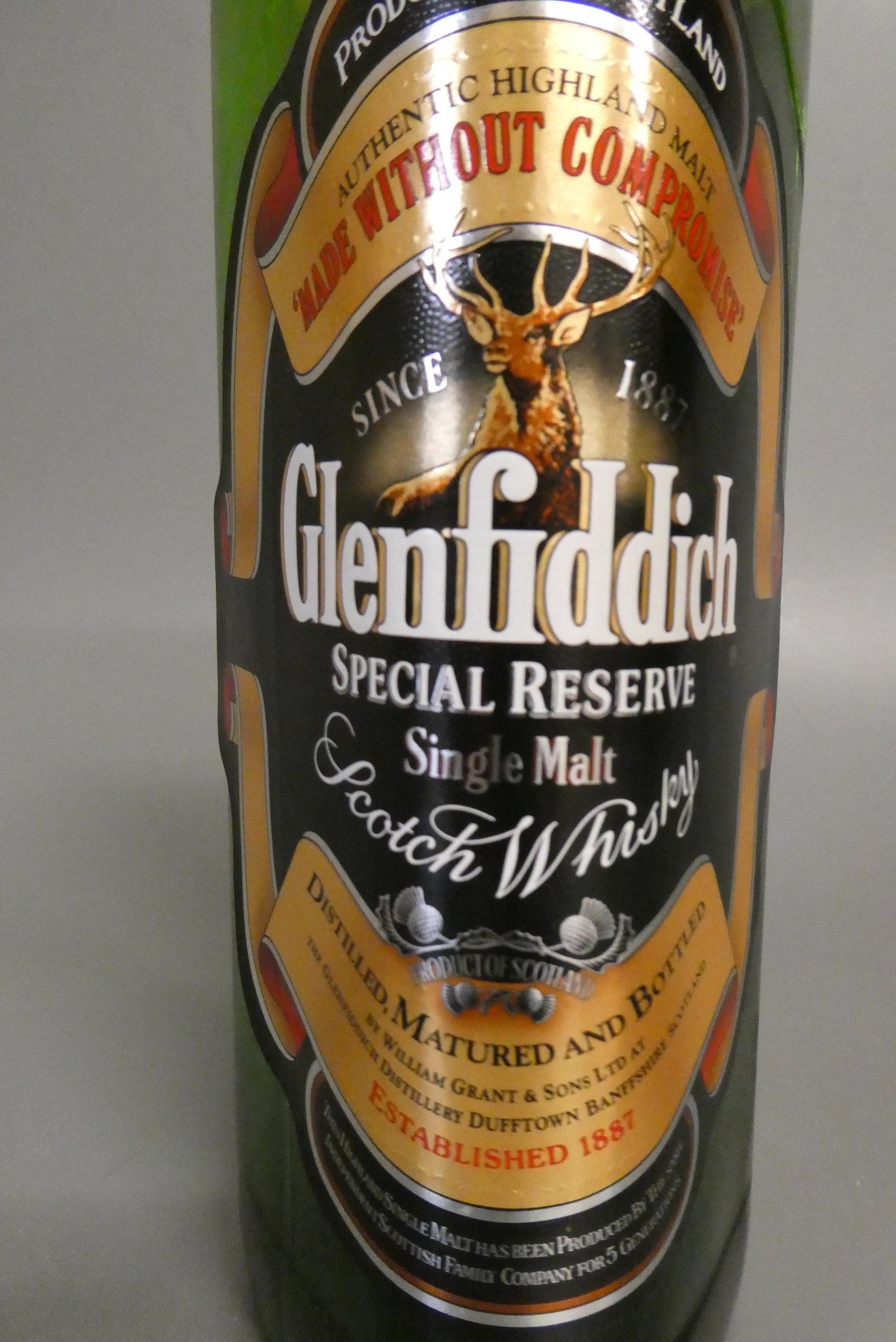 1 bottle Glenfiddich special reserve single malt whisky (Est. plus 24% premium inc. VAT) Image
