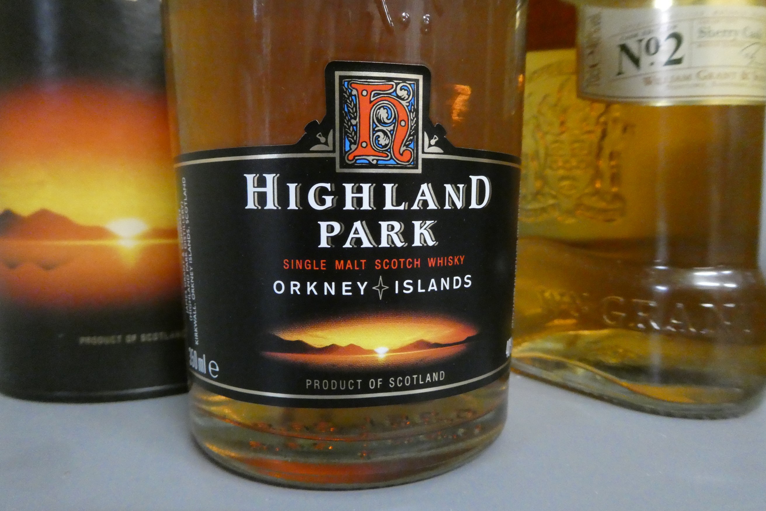 3 bottles of scotch whisky Hartleys Auctioneers & Valuers