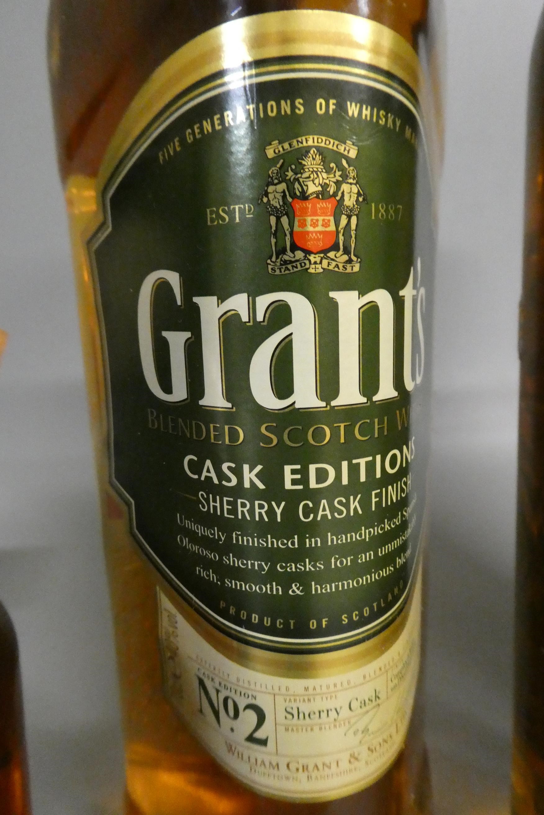 3 bottles of scotch whisky Hartleys Auctioneers & Valuers