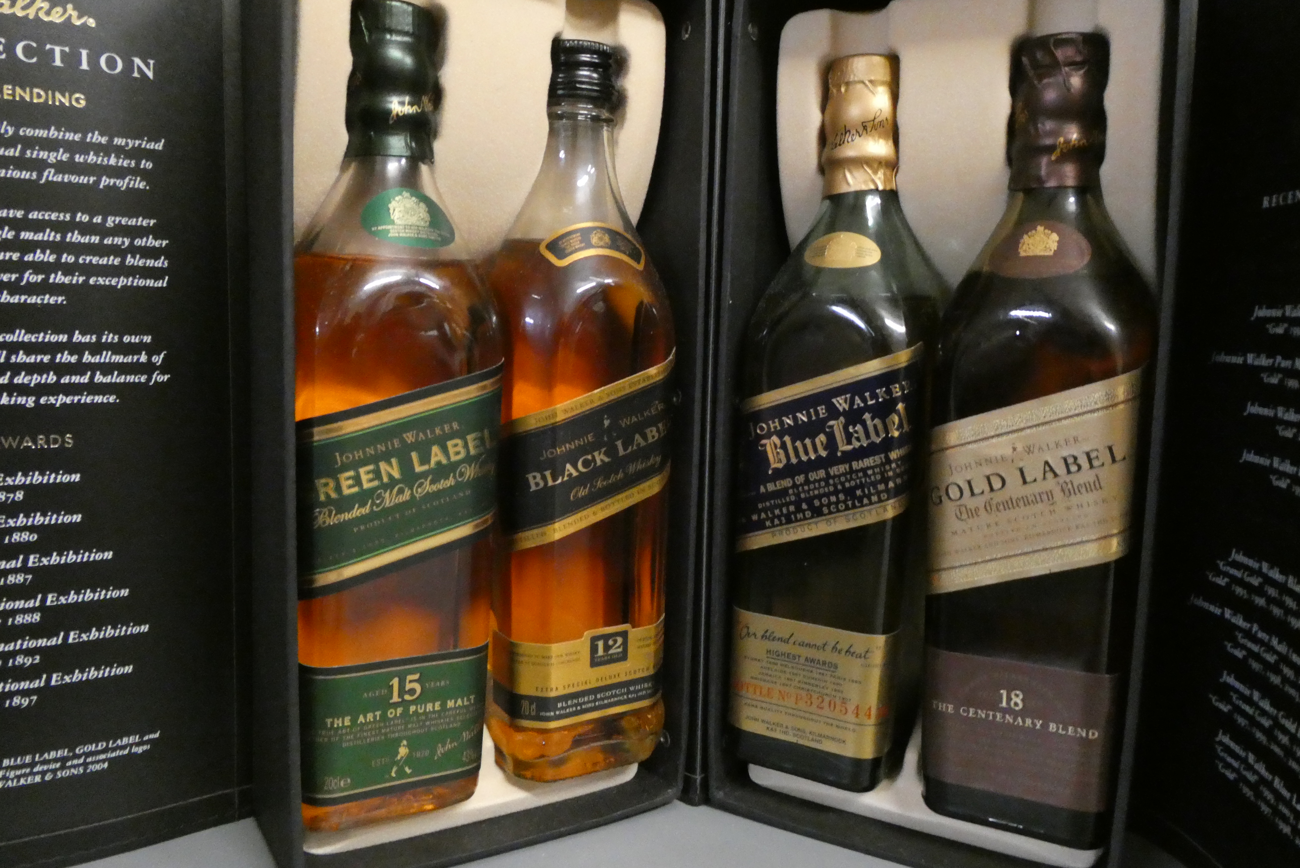 Johnnie Walker "The Collection" Image