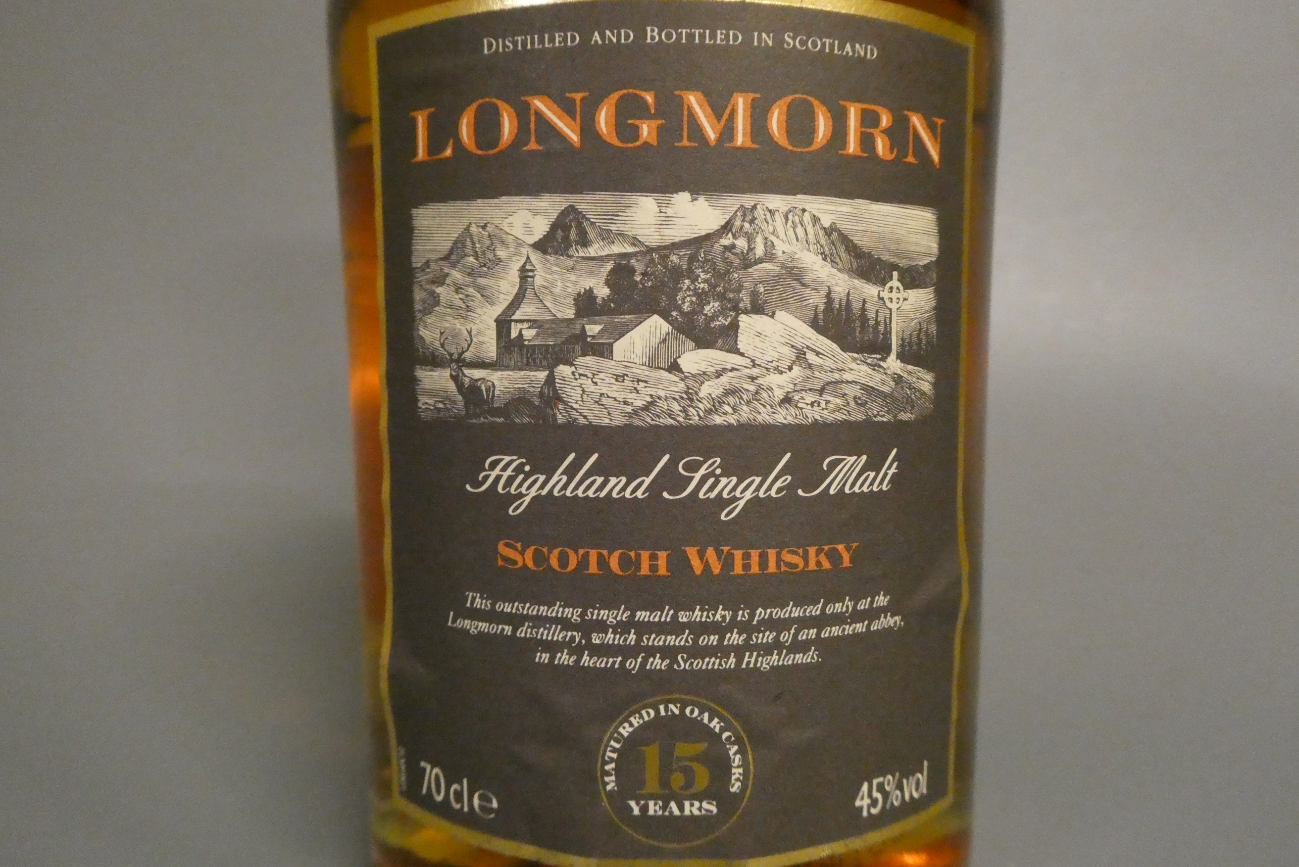 1 bottle Longmorn 15 year old Highland single malt whisky, 45% (Est. plus 24% premium inc. VAT) Image