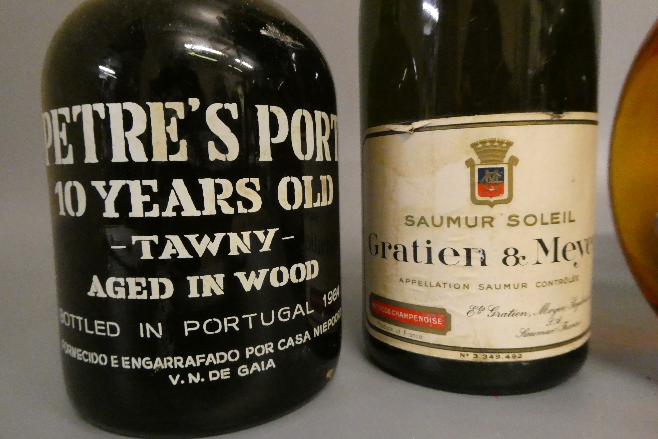 4 bottles of mixed alcohol Image