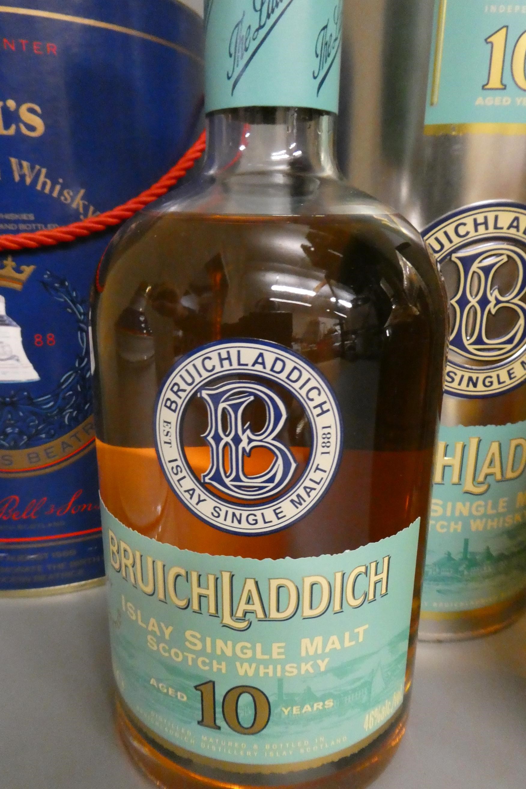 1 Bruichladdich 10 year old Islay single malt whisky Image