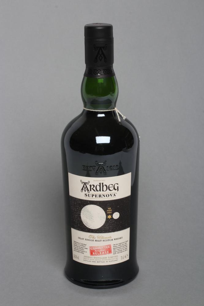 1 bottle Ardbeg Supernova Islay single malt scotch whisky, committee release, SN2015, 54.3% vol Image