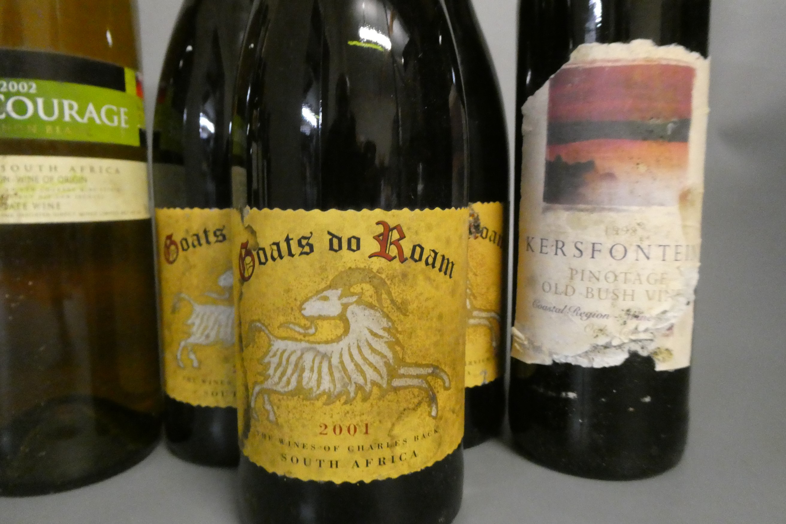 12 bottles of South African wine Image