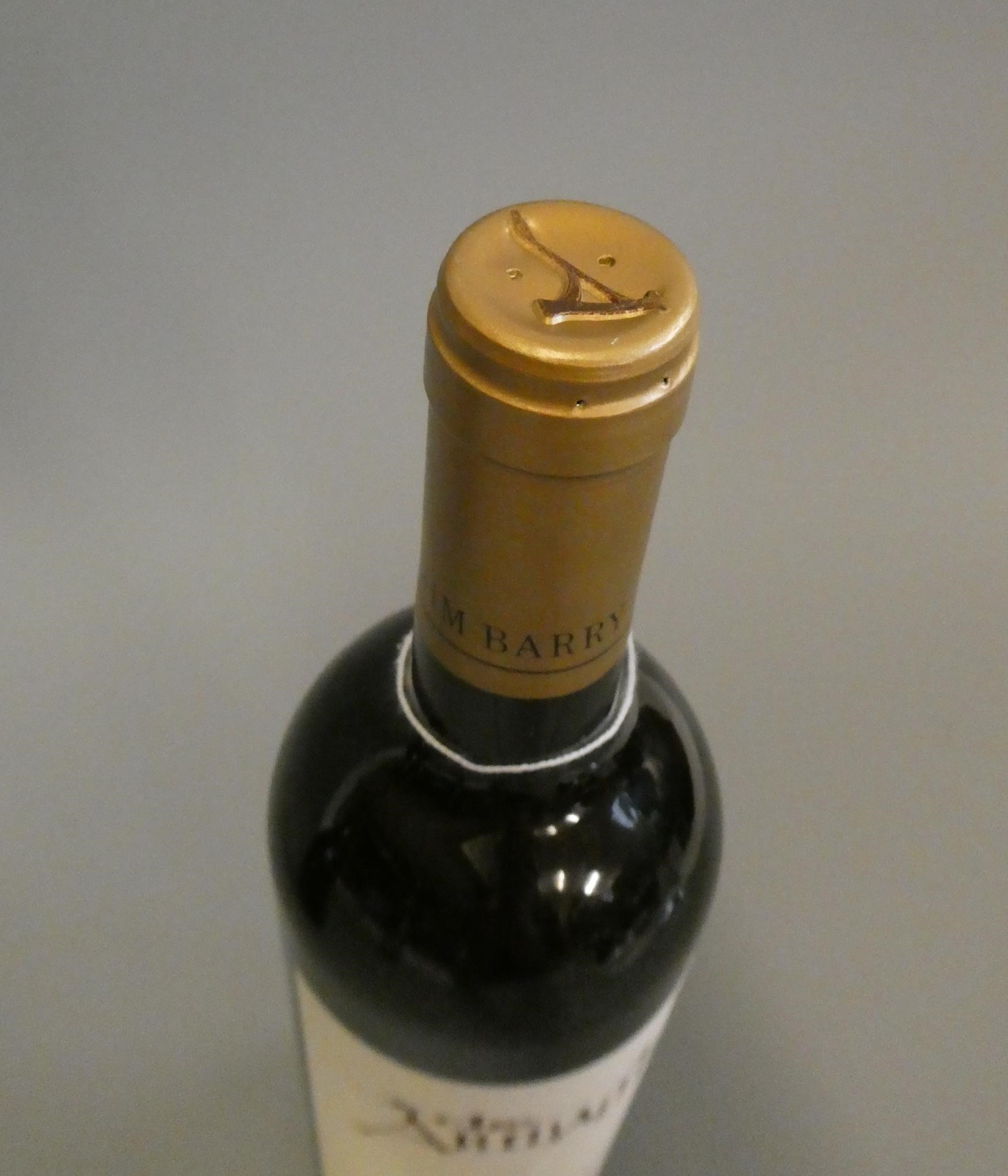 1 bottle The Armagh, 2001, Jim Barry, shiraz (Est. plus 24% premium inc. VAT) Image