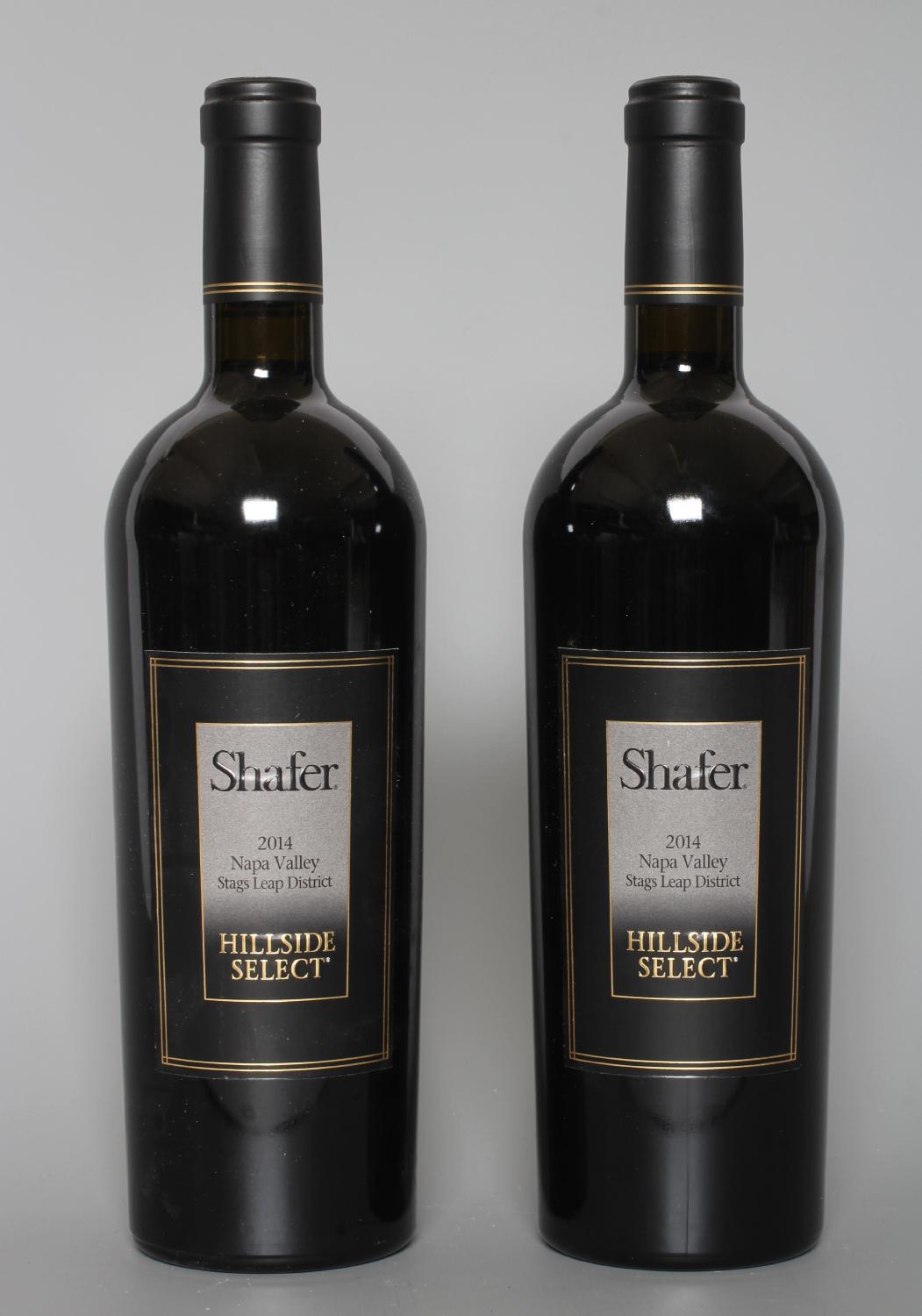 2 bottles Shafer, 2014, Hillside Select, Napa Valley Stags Leap District (Est. plus 24% premium inc. Image