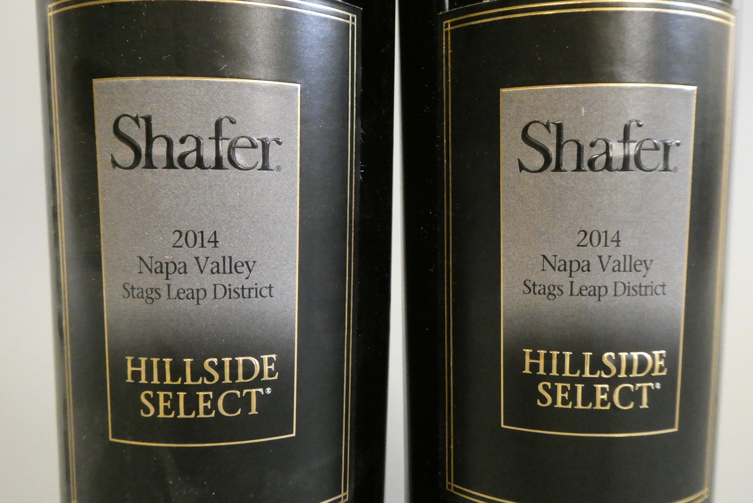 2 bottles Shafer, 2014, Hillside Select, Napa Valley Stags Leap District (Est. plus 24% premium inc. Image