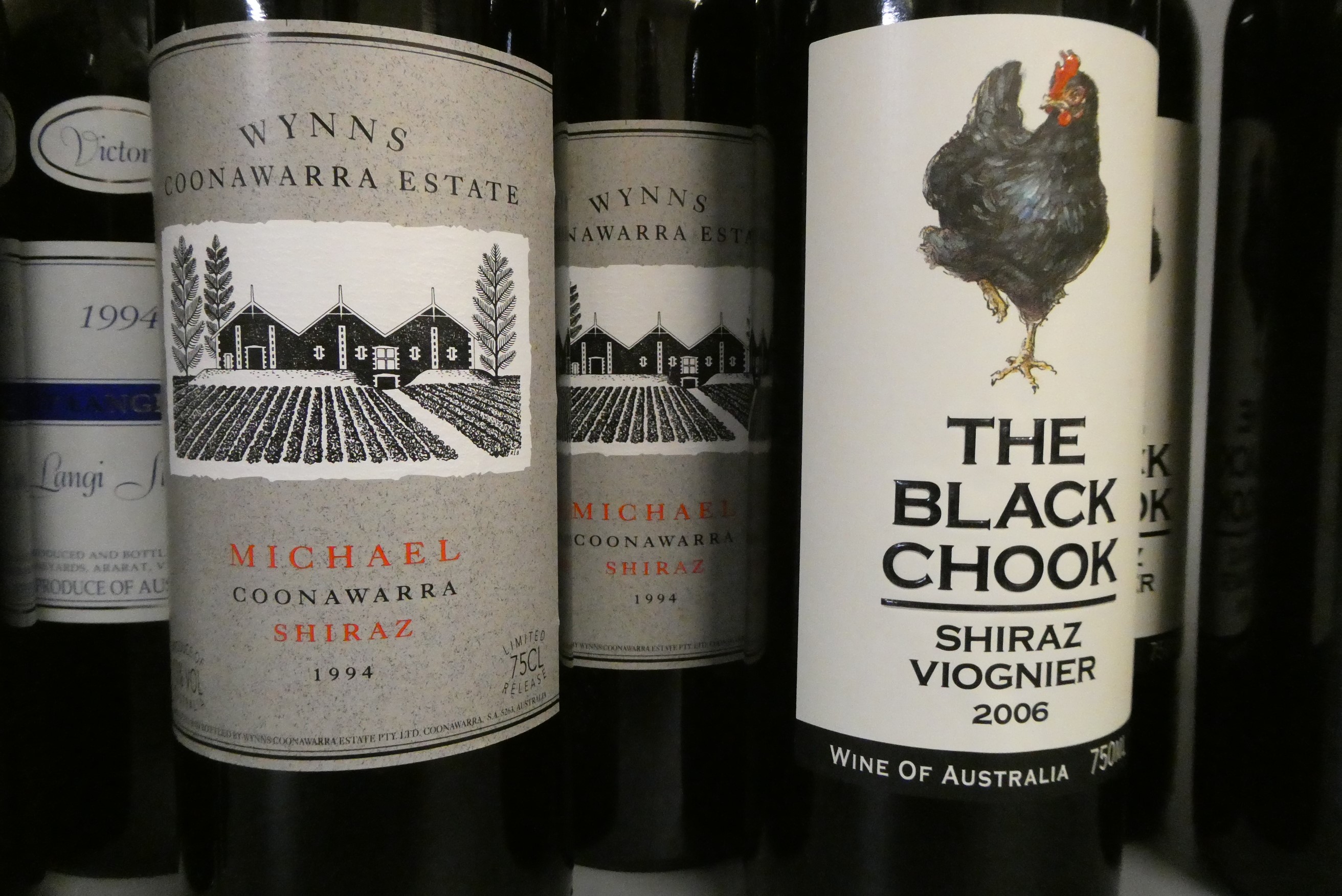 11 bottles Australian shiraz Image