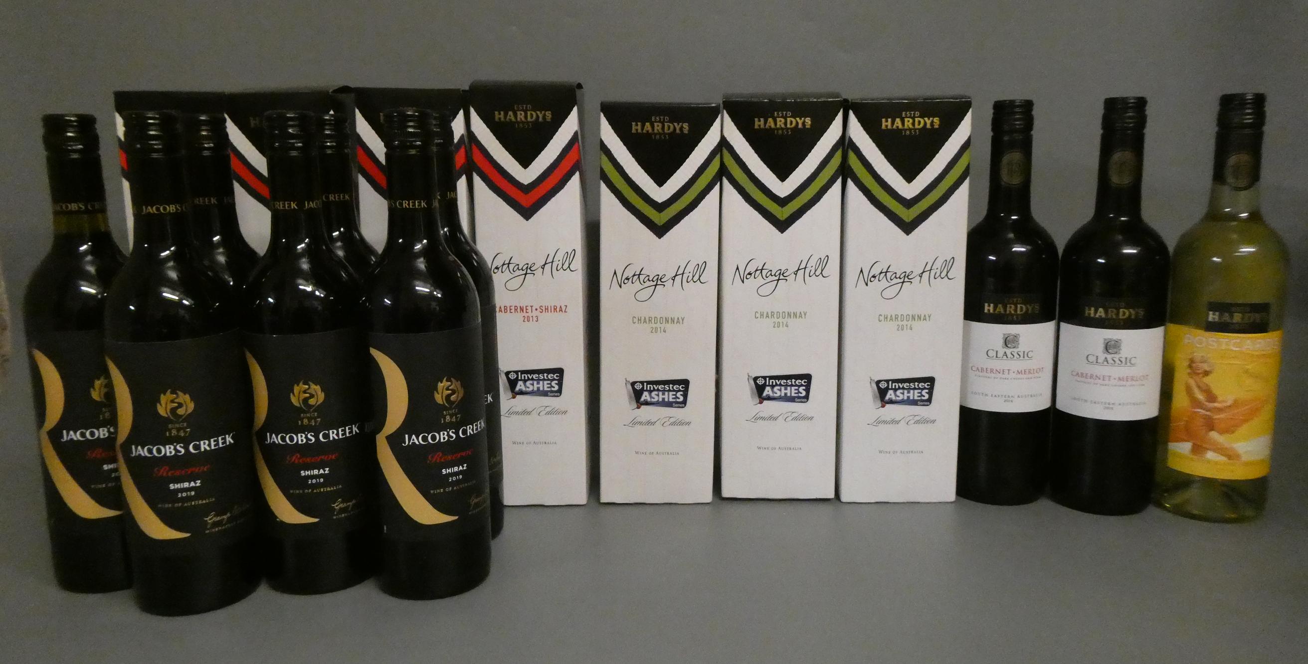 17 bottles Australian wine Image