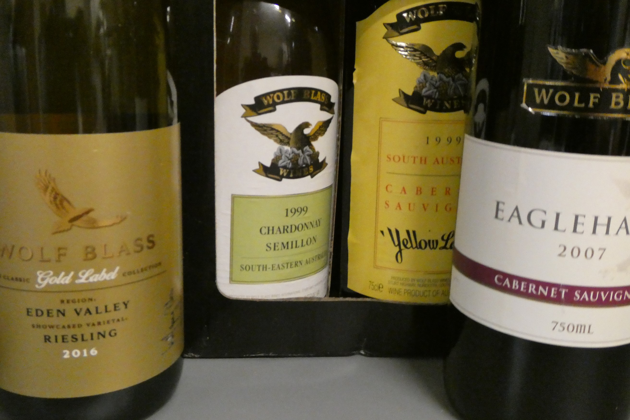 16 bottles of mainly Wolf Blass Australian wine Image
