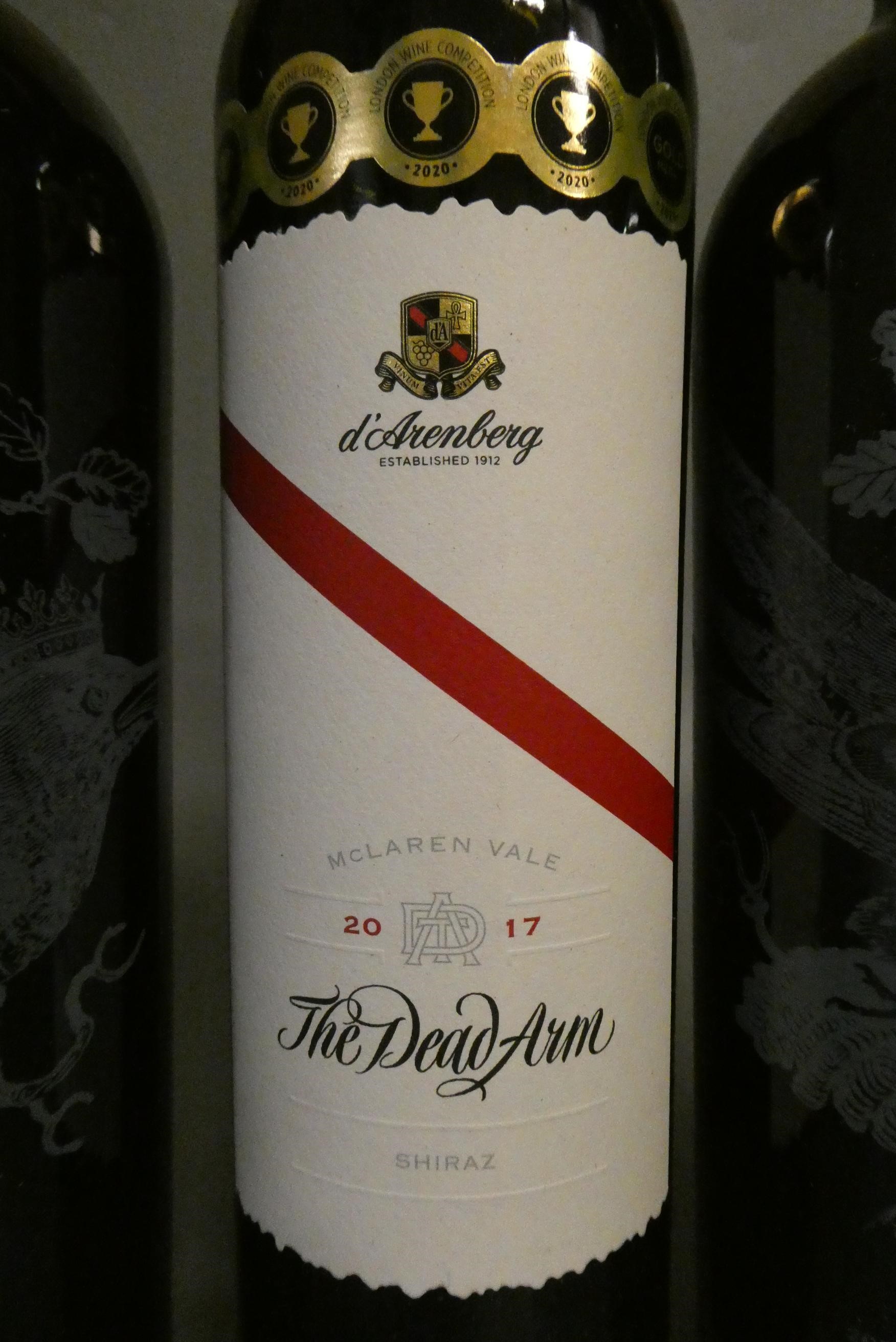 2 bottles "The Malcolm", 2017, Magpie Estate, Barossa Valley shiraz, together with 1 2017 The Dead Image