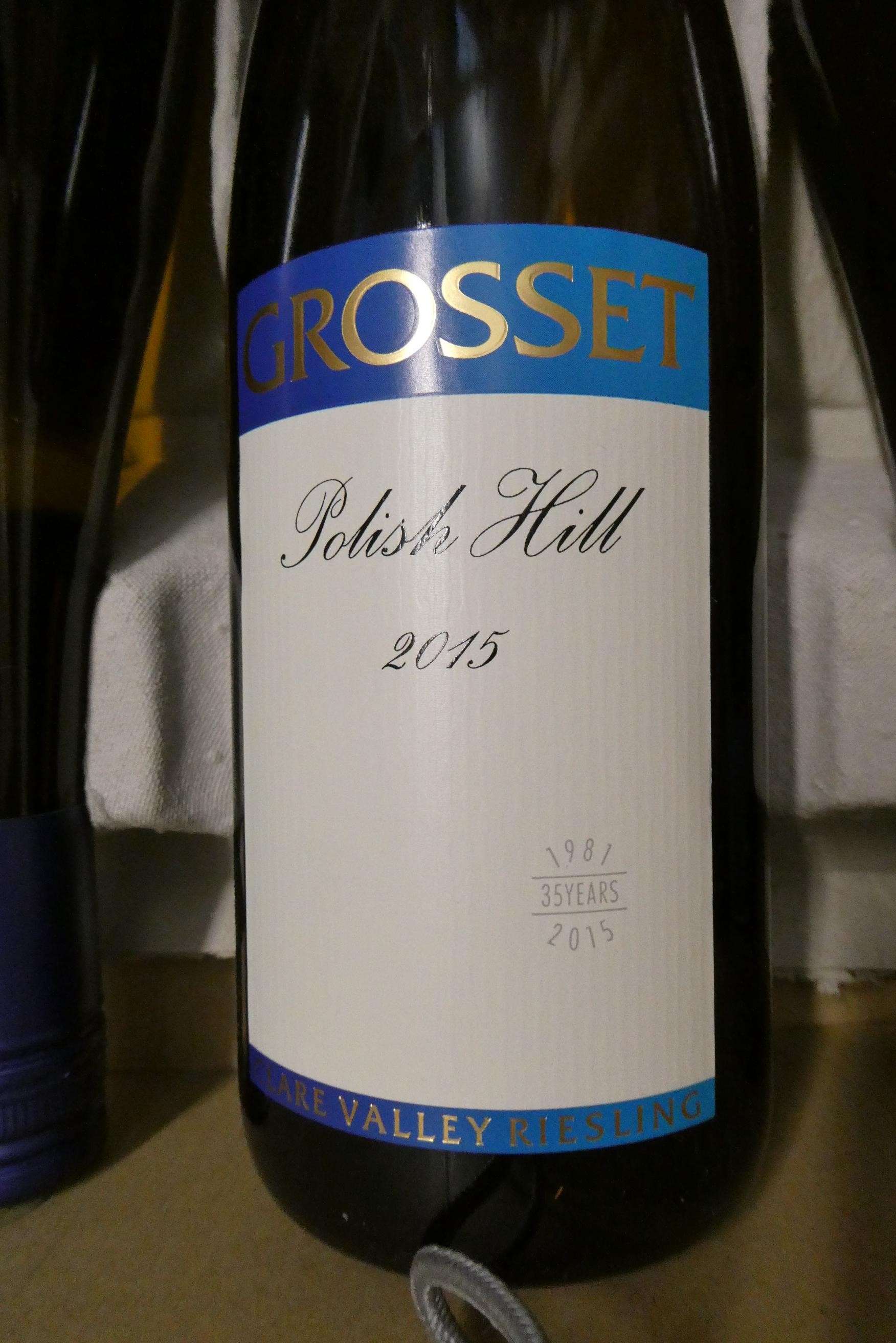 6 bottles Polish Hill, 2015, Grosset, Clare Valley Riesling, OC (Est. plus 24% premium inc. VAT) Image