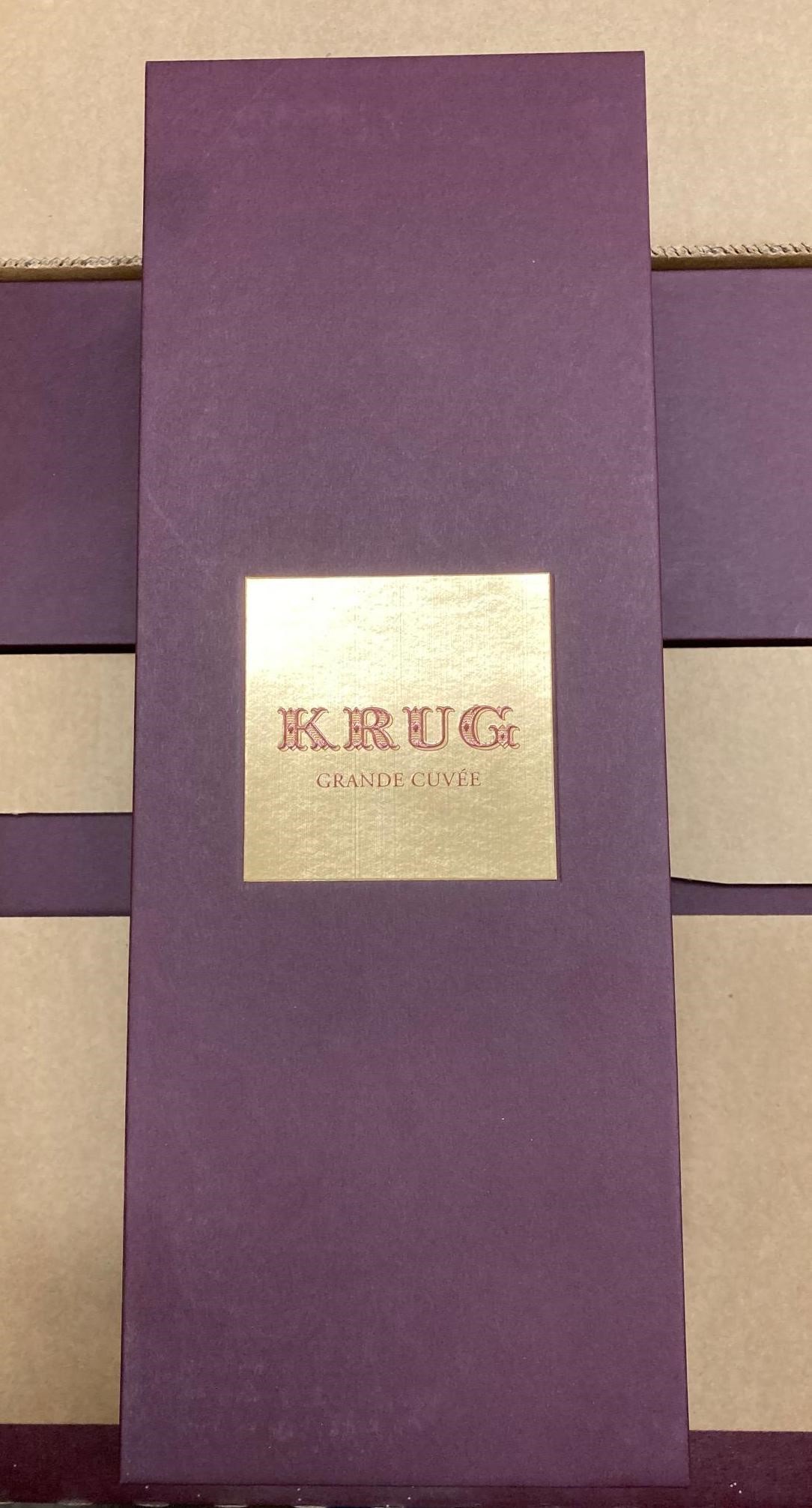 1 bottle Krug champagne, grande cuvee, boxed Image