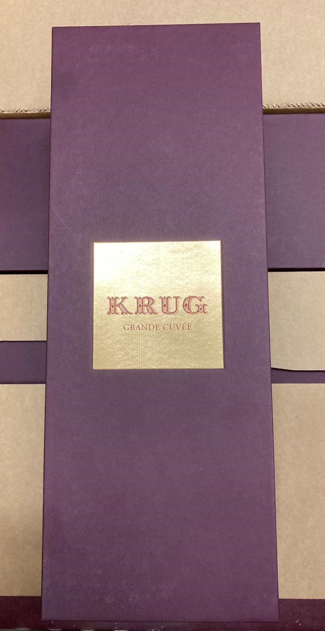 1 bottle Krug champagne, grande cuvee, boxed Image