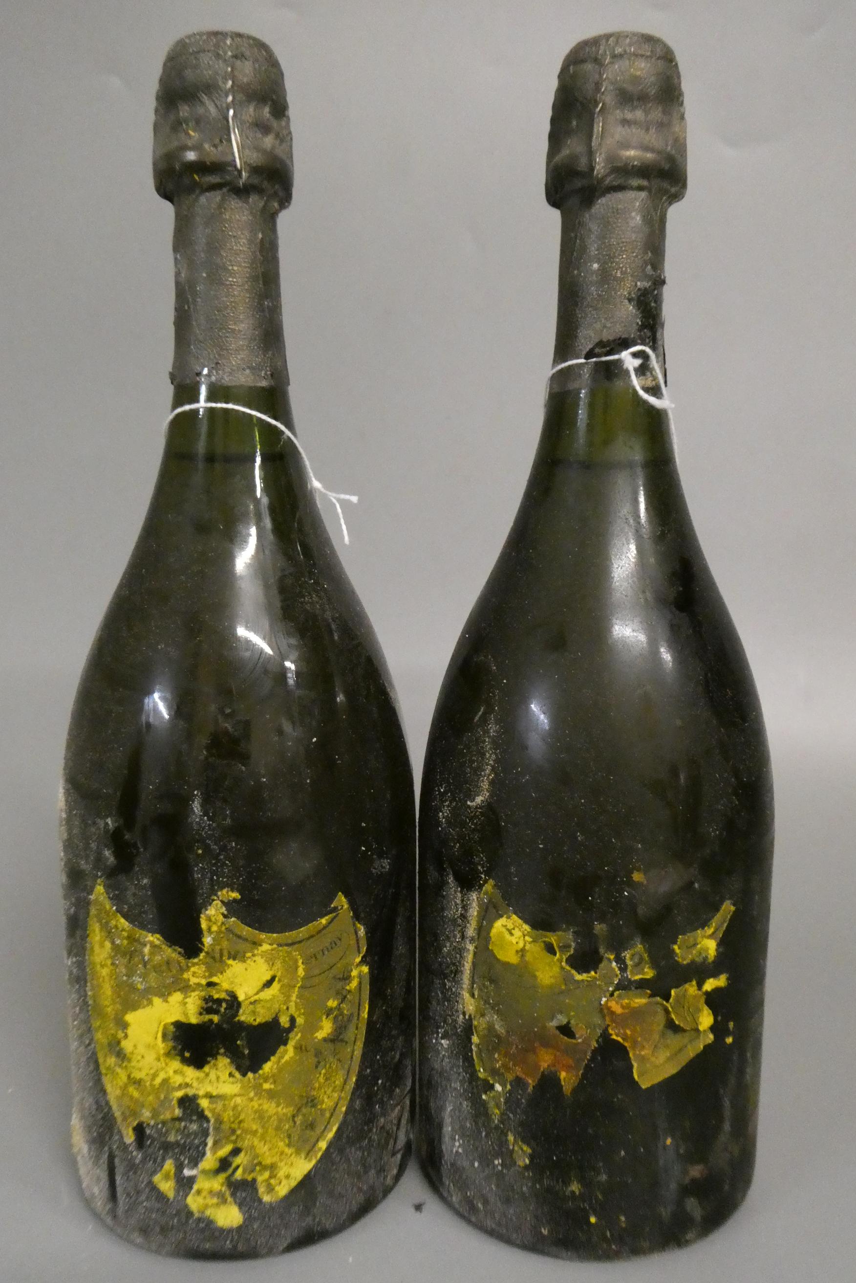 2 bottles Moet et Chandon Dom Perignon vintage champagne (Est. plus 24% premium inc. VAT) Image