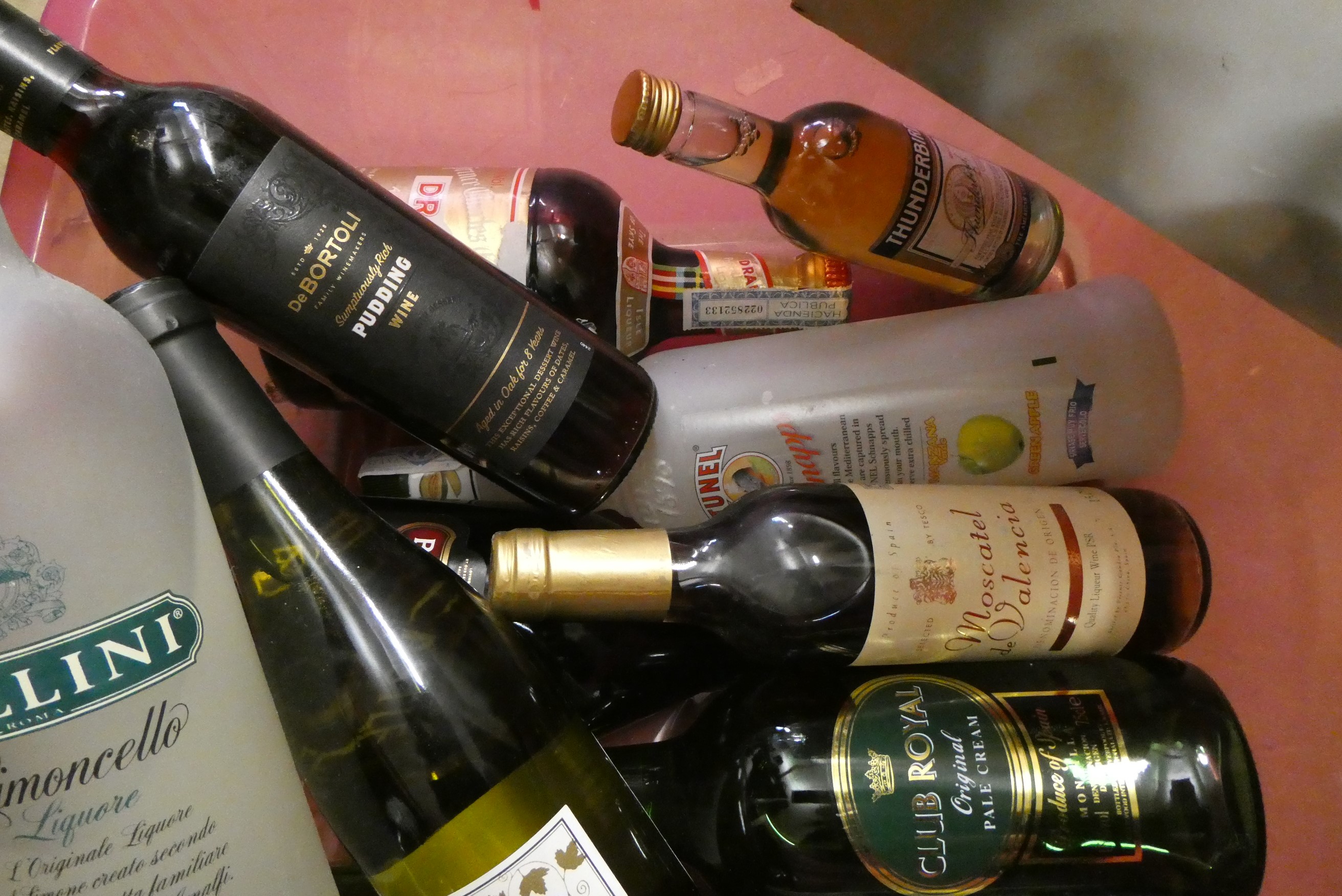 A quantity of mixed spirits & liqueurs Image