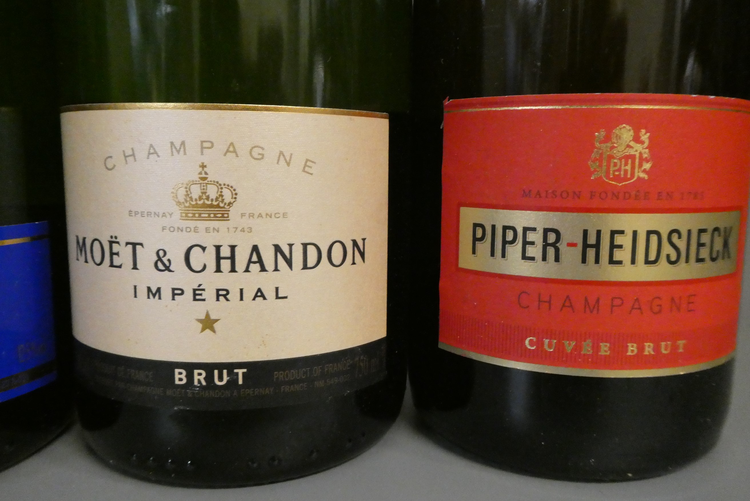 6 bottles of champagne Image