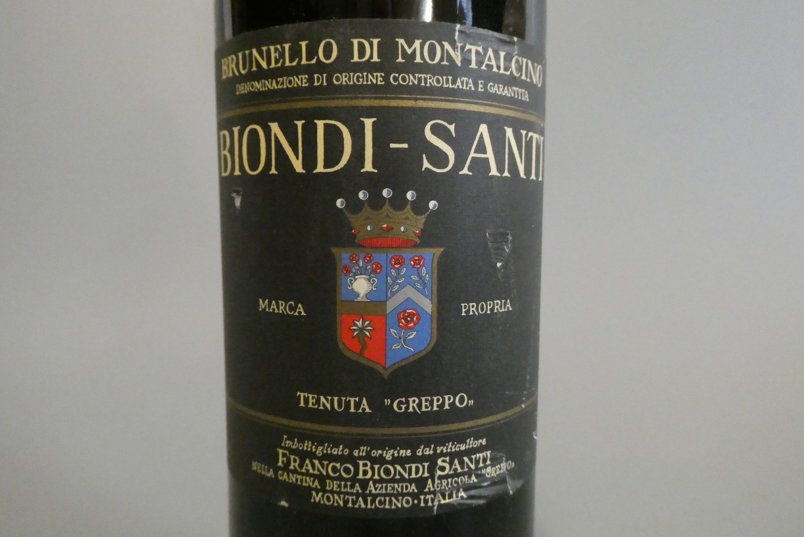 1 bottle Biondi-Santi, 1987, Brunello di Montalcino (Est. plus 24% premium inc. VAT) Image