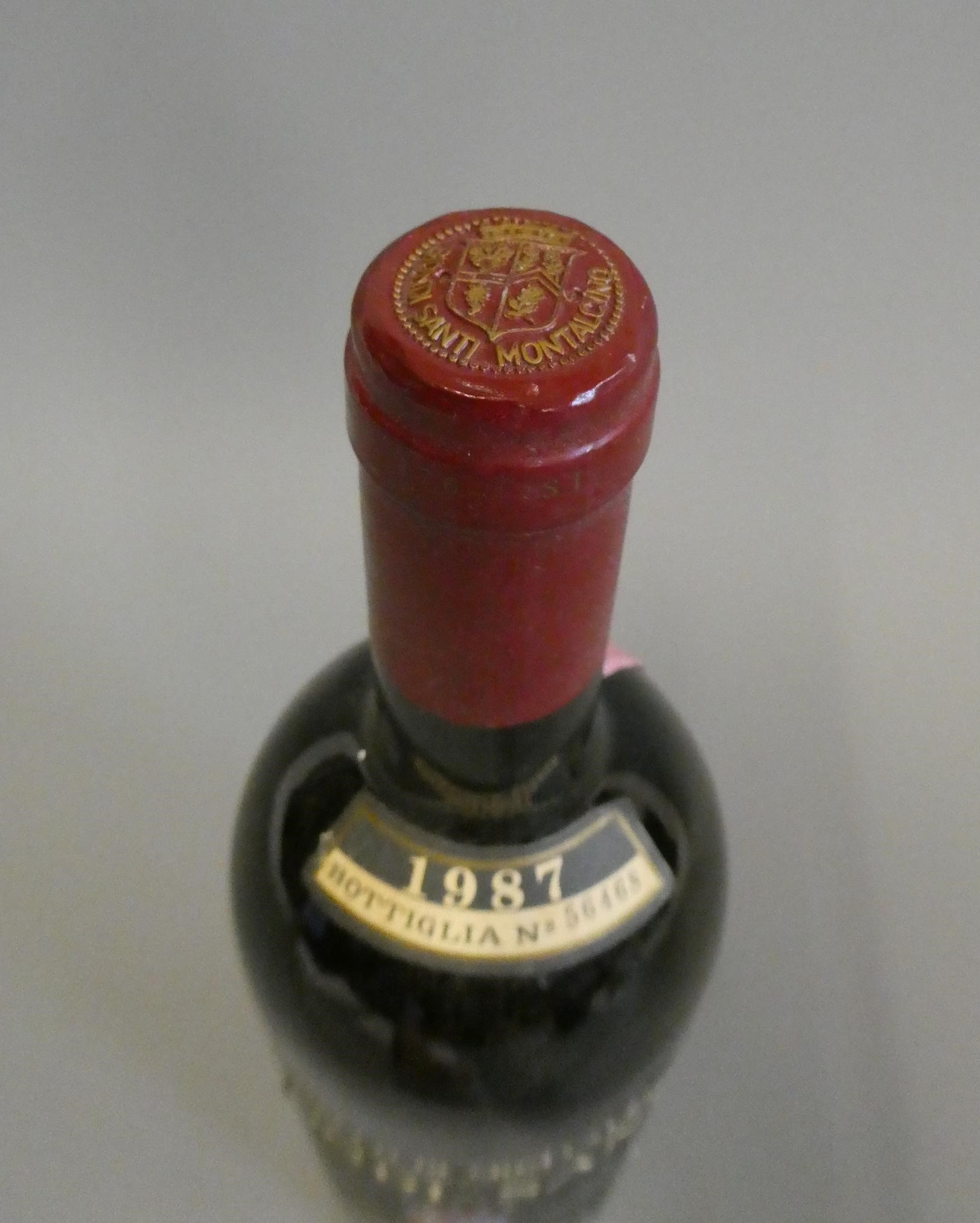 1 bottle Biondi-Santi, 1987, Brunello di Montalcino (Est. plus 24% premium inc. VAT) Image
