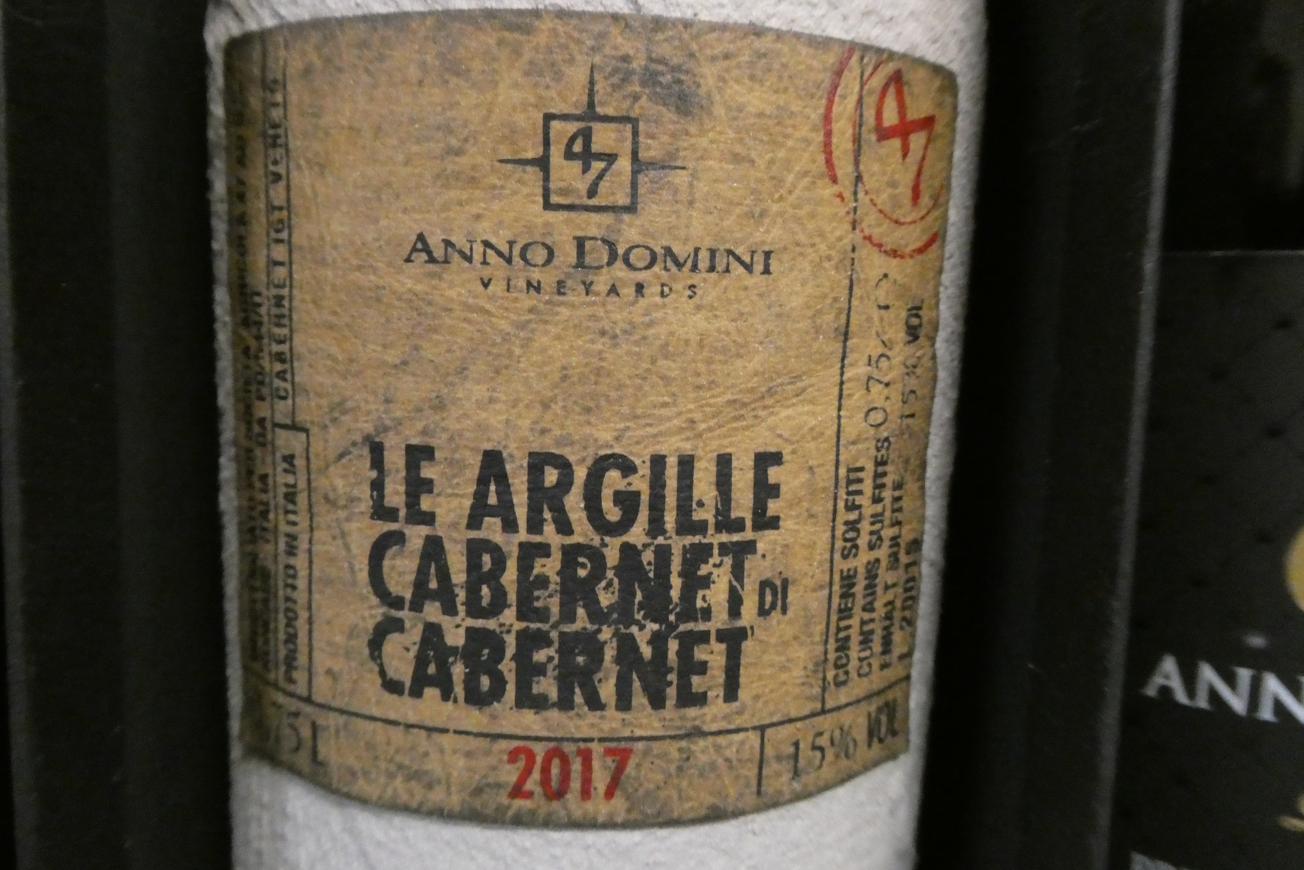 8 bottles of Italian red wine Image