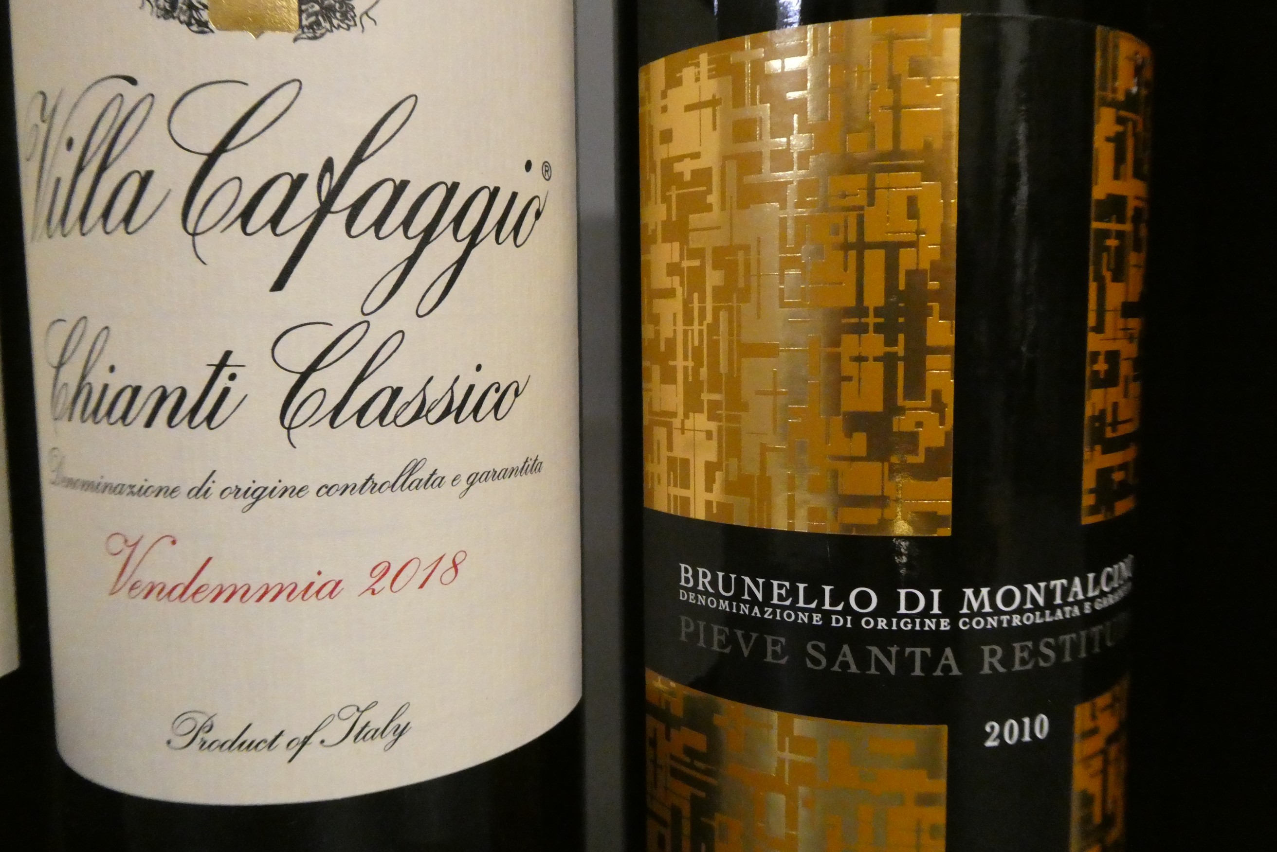 8 bottles of Italian red wine Image