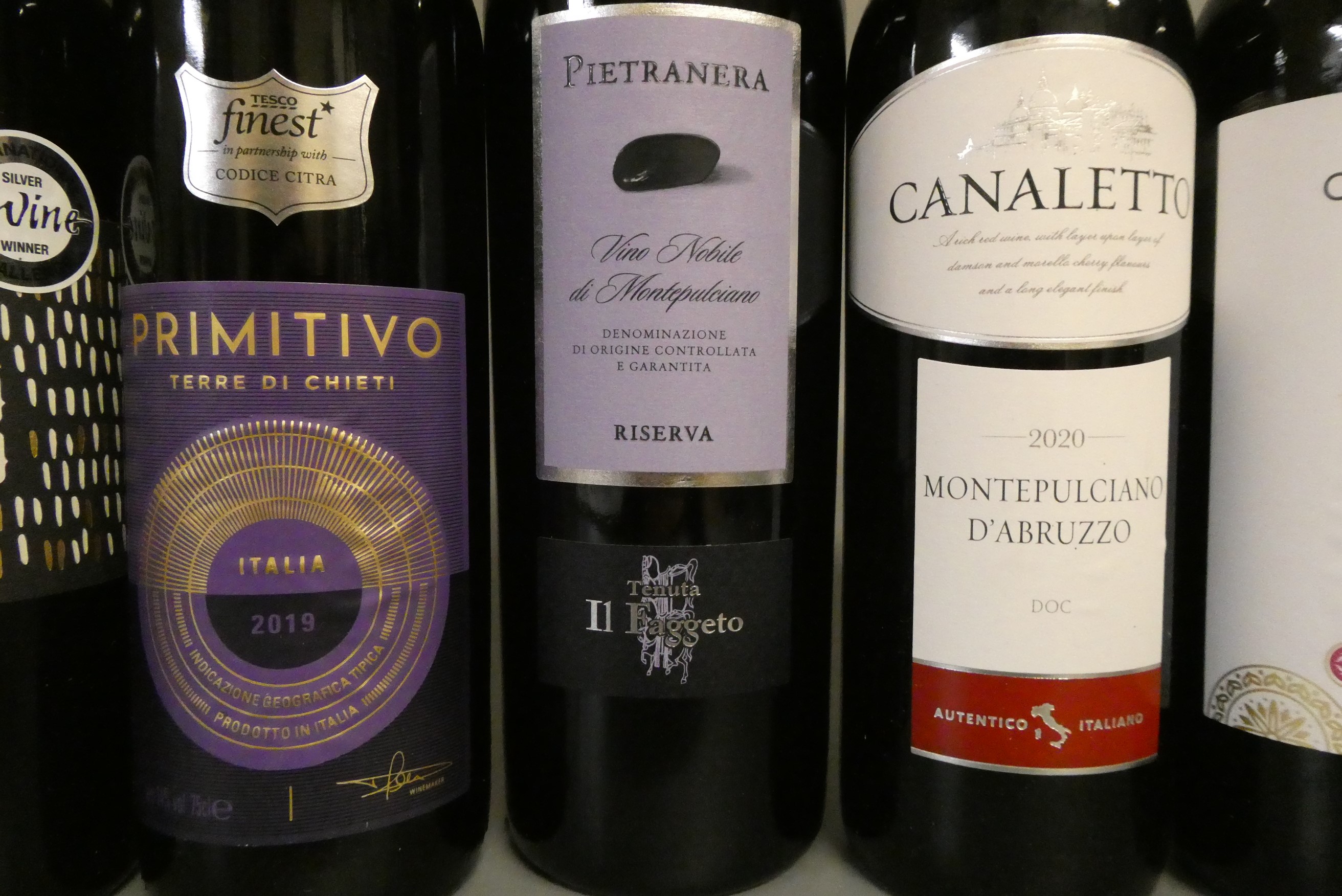 8 bottles of Italian red wine Image