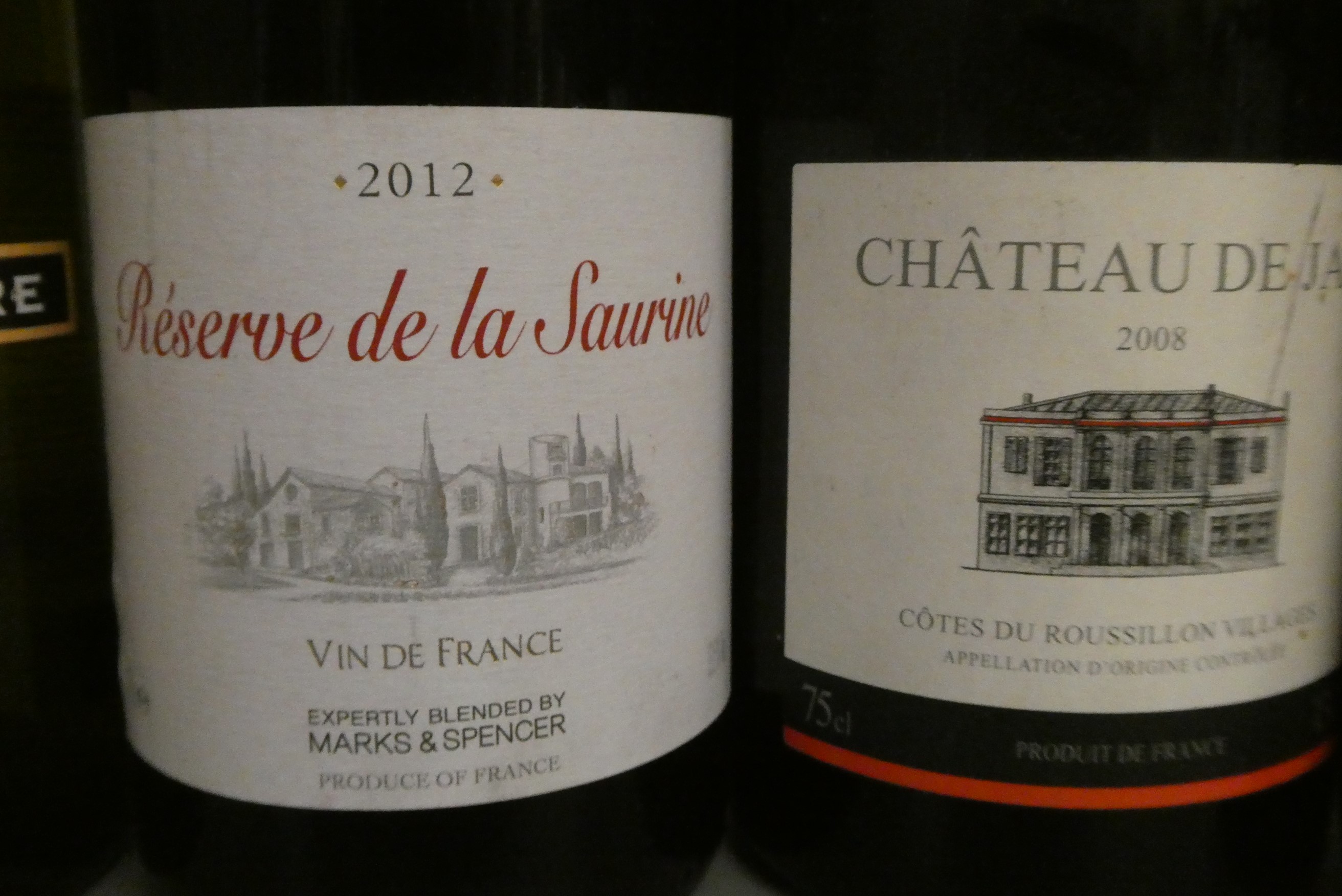 10 bottles of mainly French wine Image