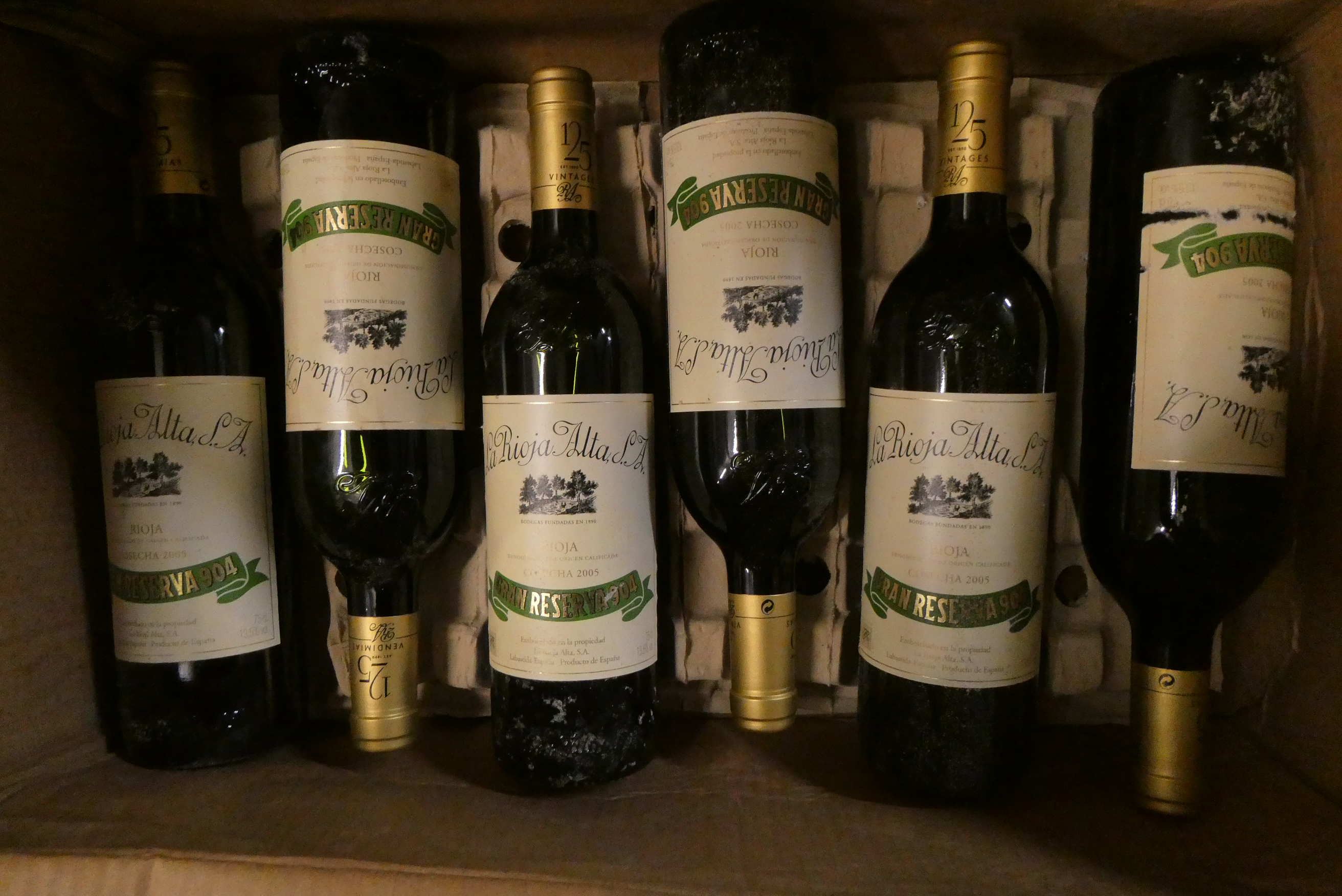 6 bottles La Rioja Alta, 2005, Gran Reserva 904, rioja (Est. plus 24% premium inc. VAT) Image