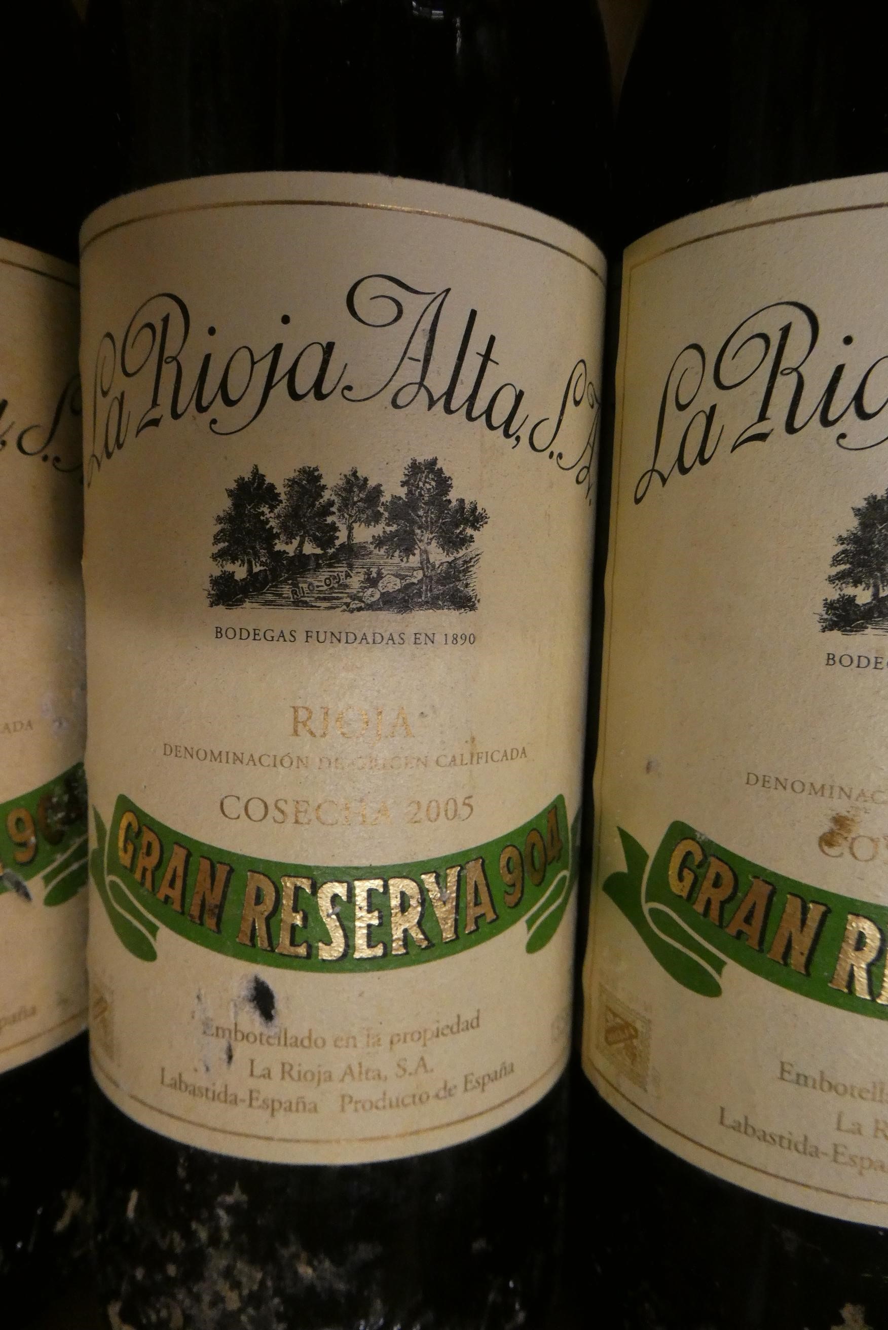 6 bottles La Rioja Alta, 2005, Gran Reserva 904, rioja (Est. plus 24% premium inc. VAT) Image