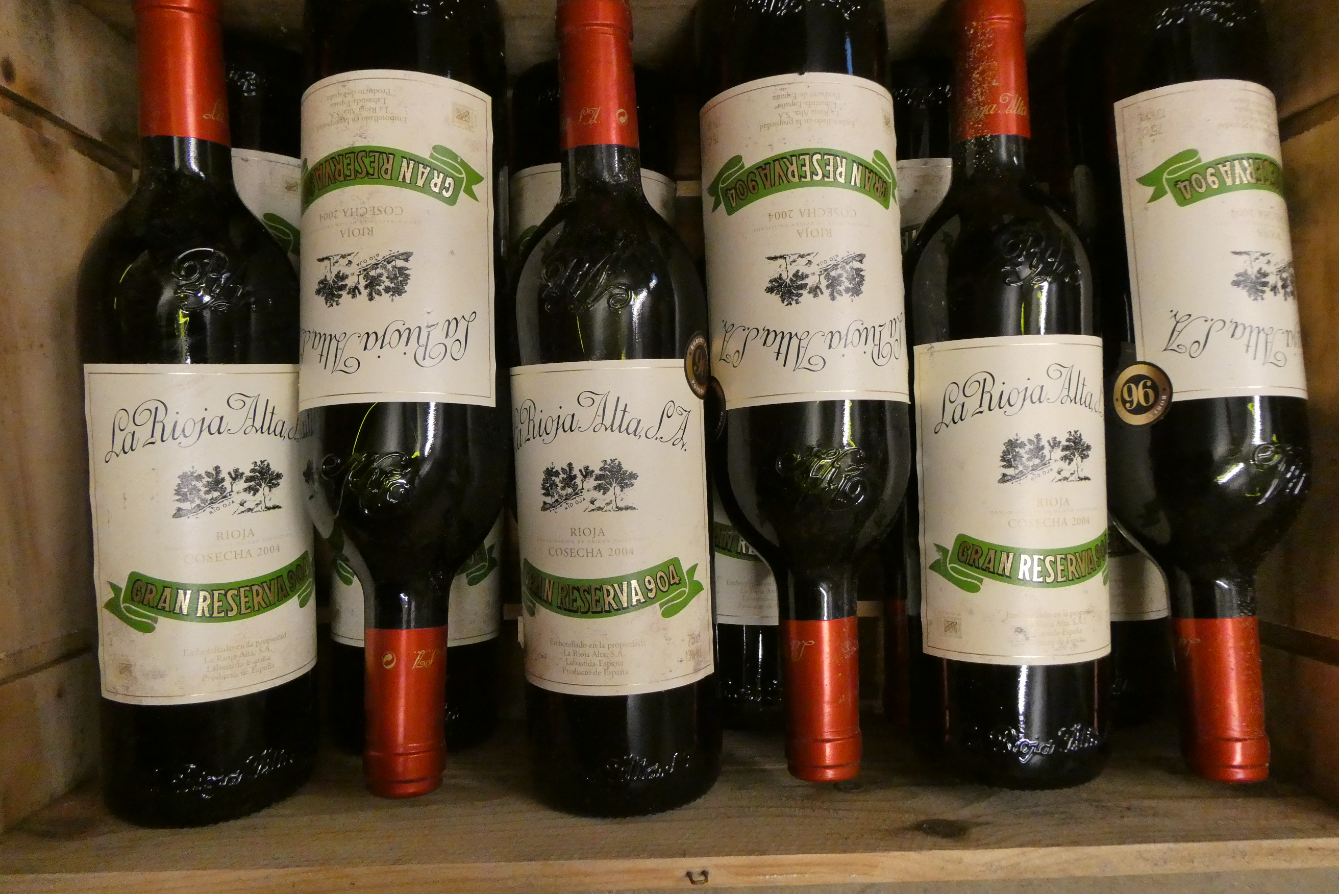 12 bottles La Rioja Alta, 2004, Gran Reserva 904, rioja (Est. plus 24% premium inc. VAT) Image