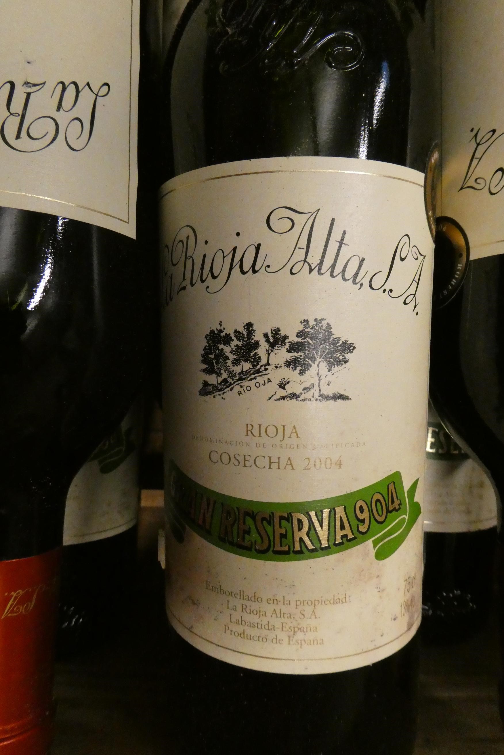 12 bottles La Rioja Alta, 2004, Gran Reserva 904, rioja (Est. plus 24% premium inc. VAT) Image