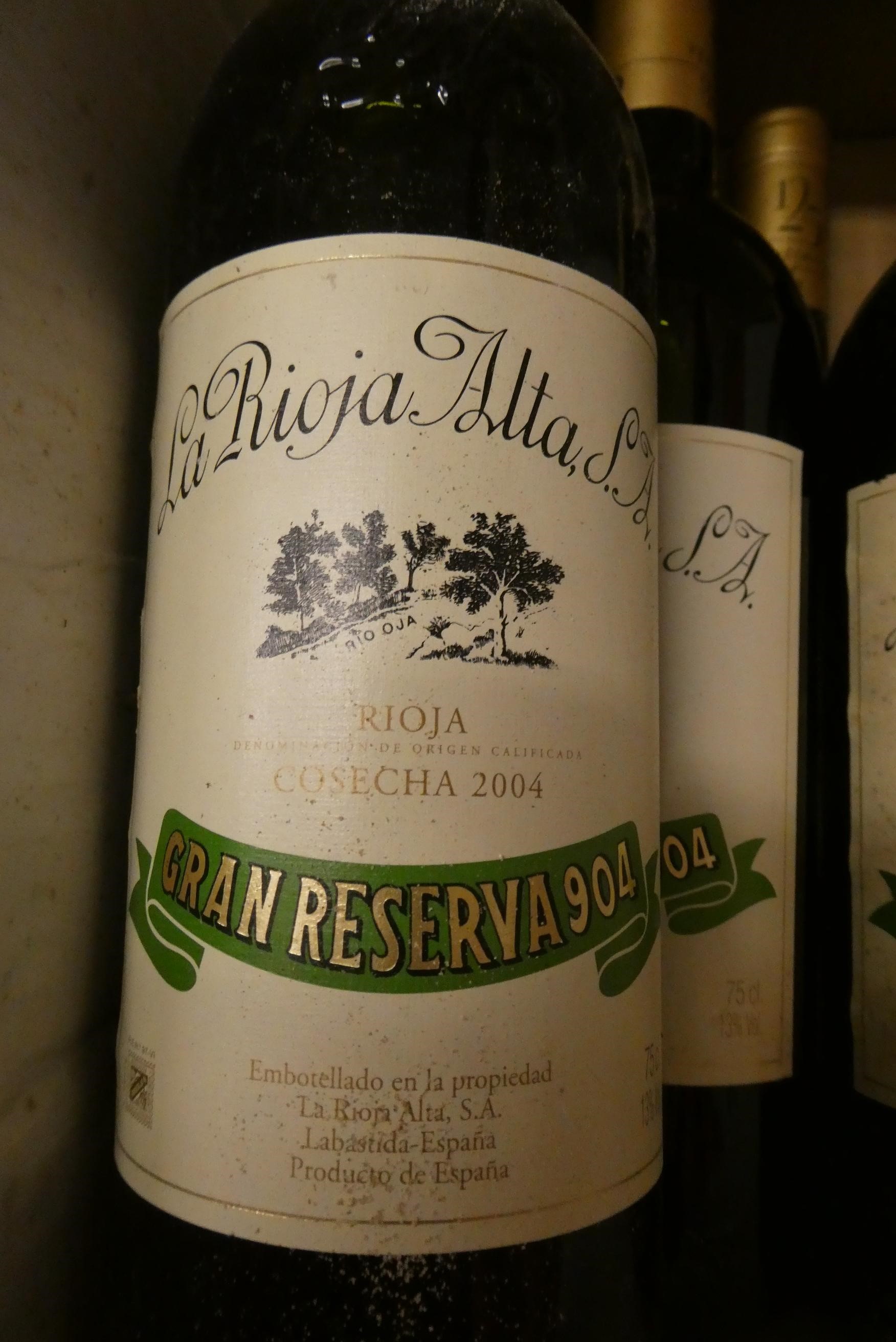 8 bottles La Rioja Alta, 2004, Gran Reserva 904, rioja (Est. plus 24% premium inc. VAT) Image