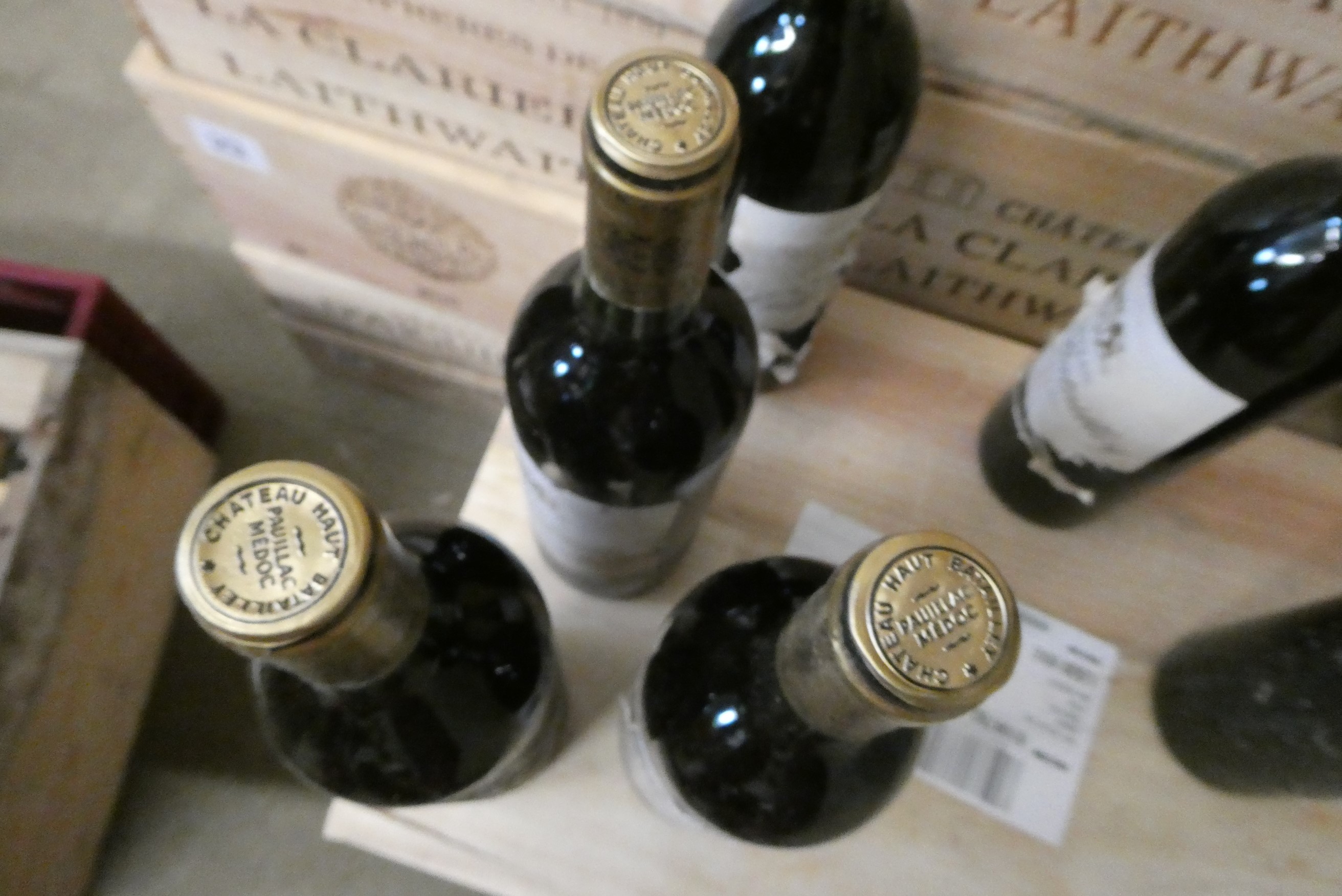 12 bottles Chateau Haut-Batailley, 1983, pauillac, grand cru classe, OWC (Est. plus 24% premium inc. Image